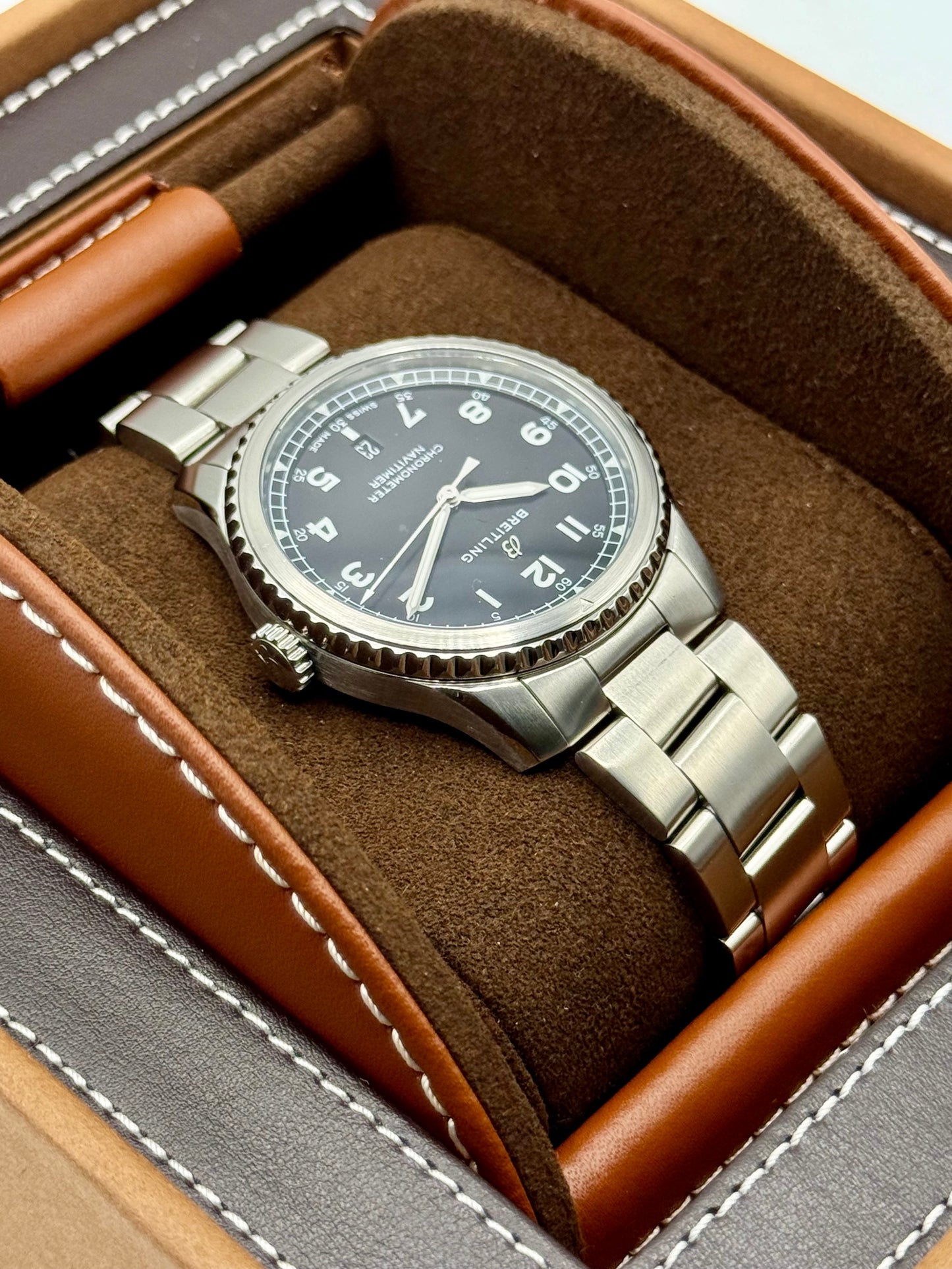 2019 Breitling Navitimer 8 Automatic 41mm A17314101B1A1 Black Dial