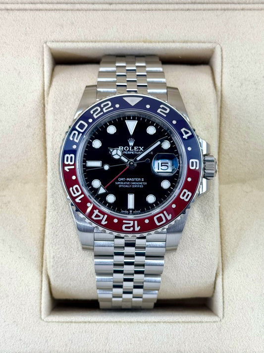 2020 Rolex GMT Master-II "Pepsi" 40mm 126710BLRO Jubilee - MyWatchLLC