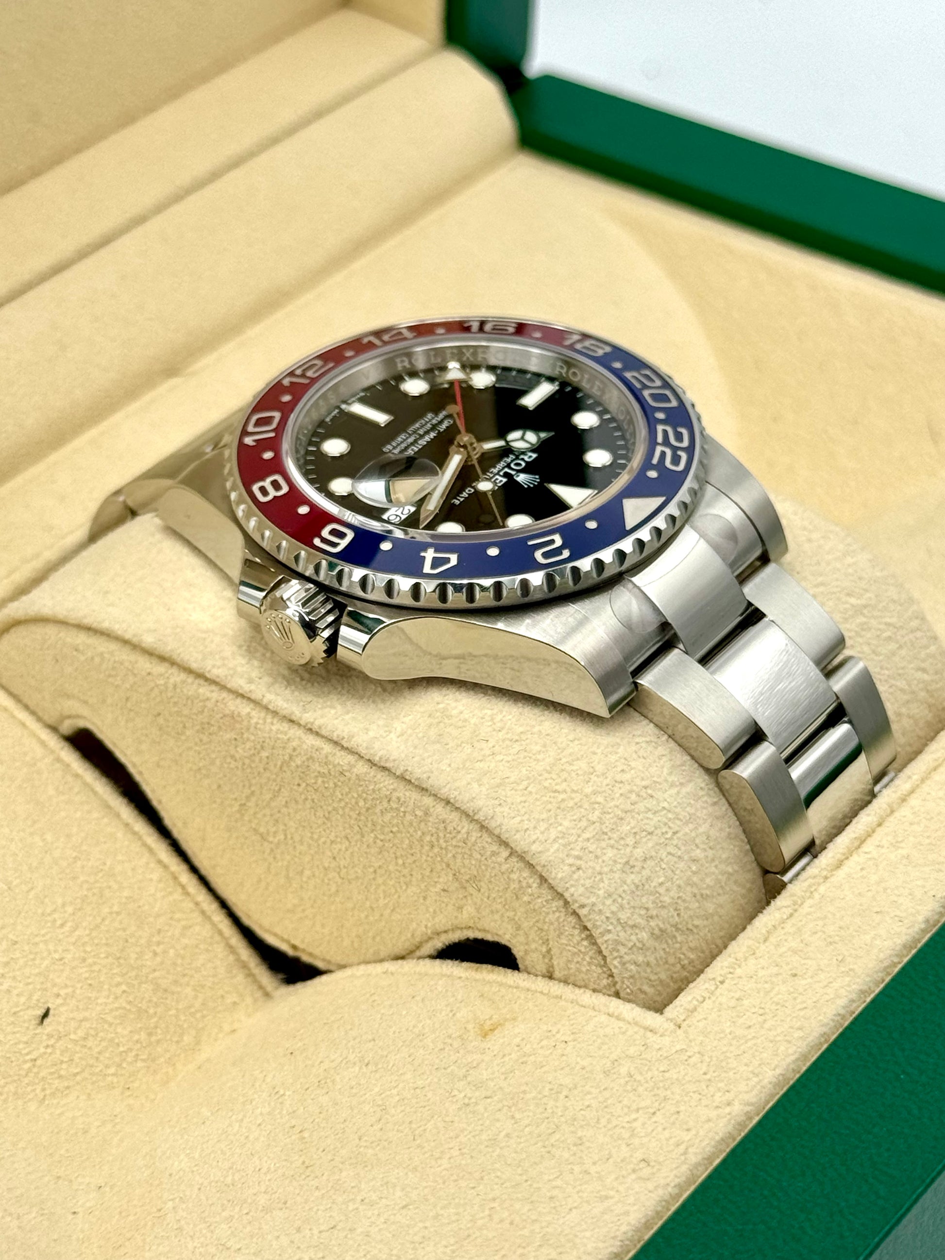 2022 Rolex GMT-Master II "Pepsi" 40mm 126710BLRO Oyster - MyWatchLLC