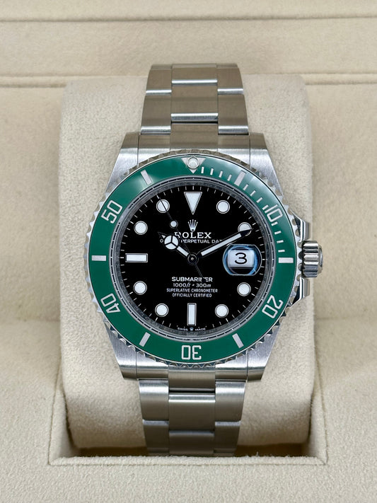 2022 Rolex Submariner Date “Starbucks” 41mm 126610LV Oyster Black Dial - MyWatchLLC