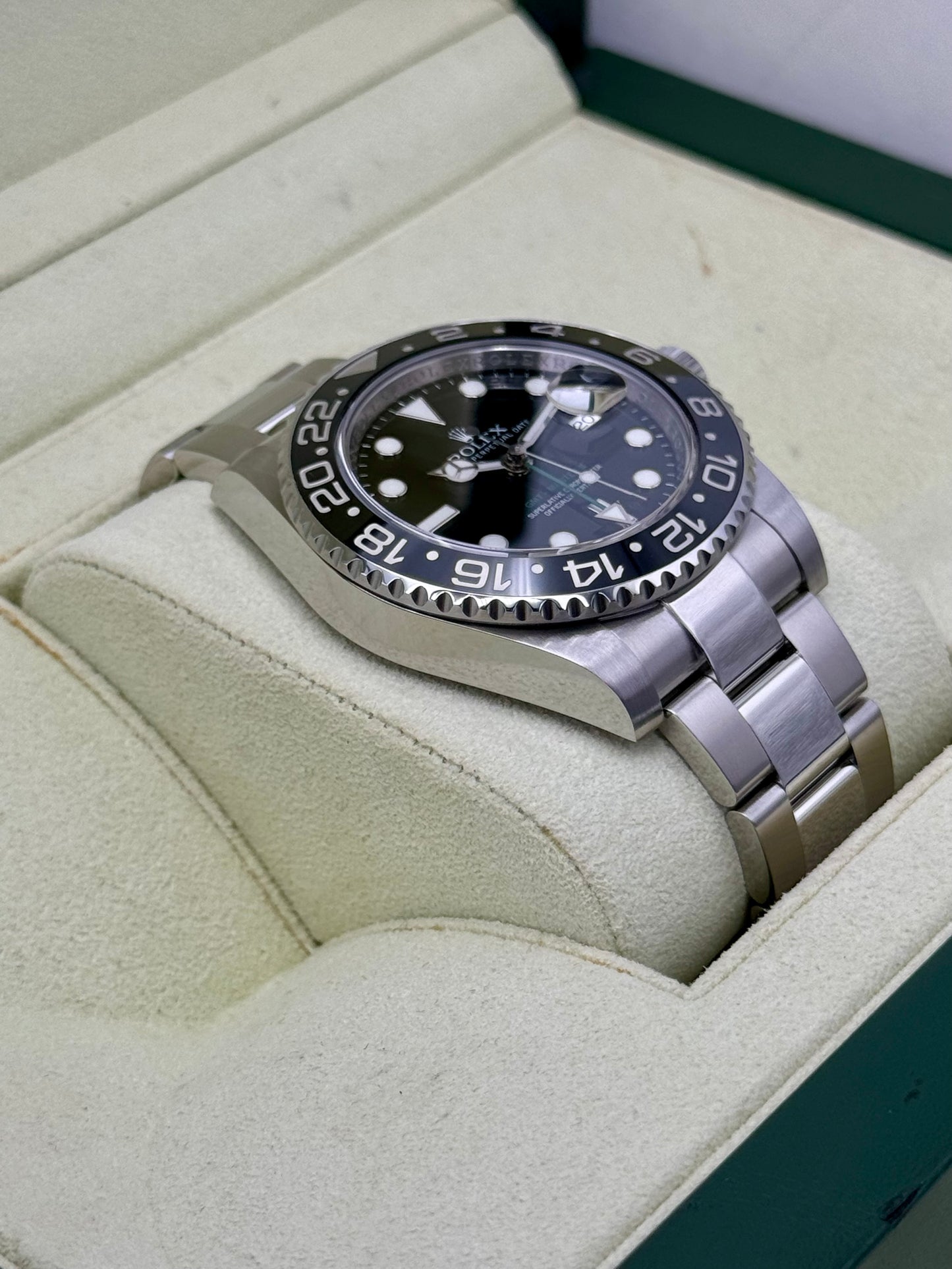 2012 Rolex GMT-Master II 40mm 116710LN Stainless Steel Black Dial - MyWatchLLC