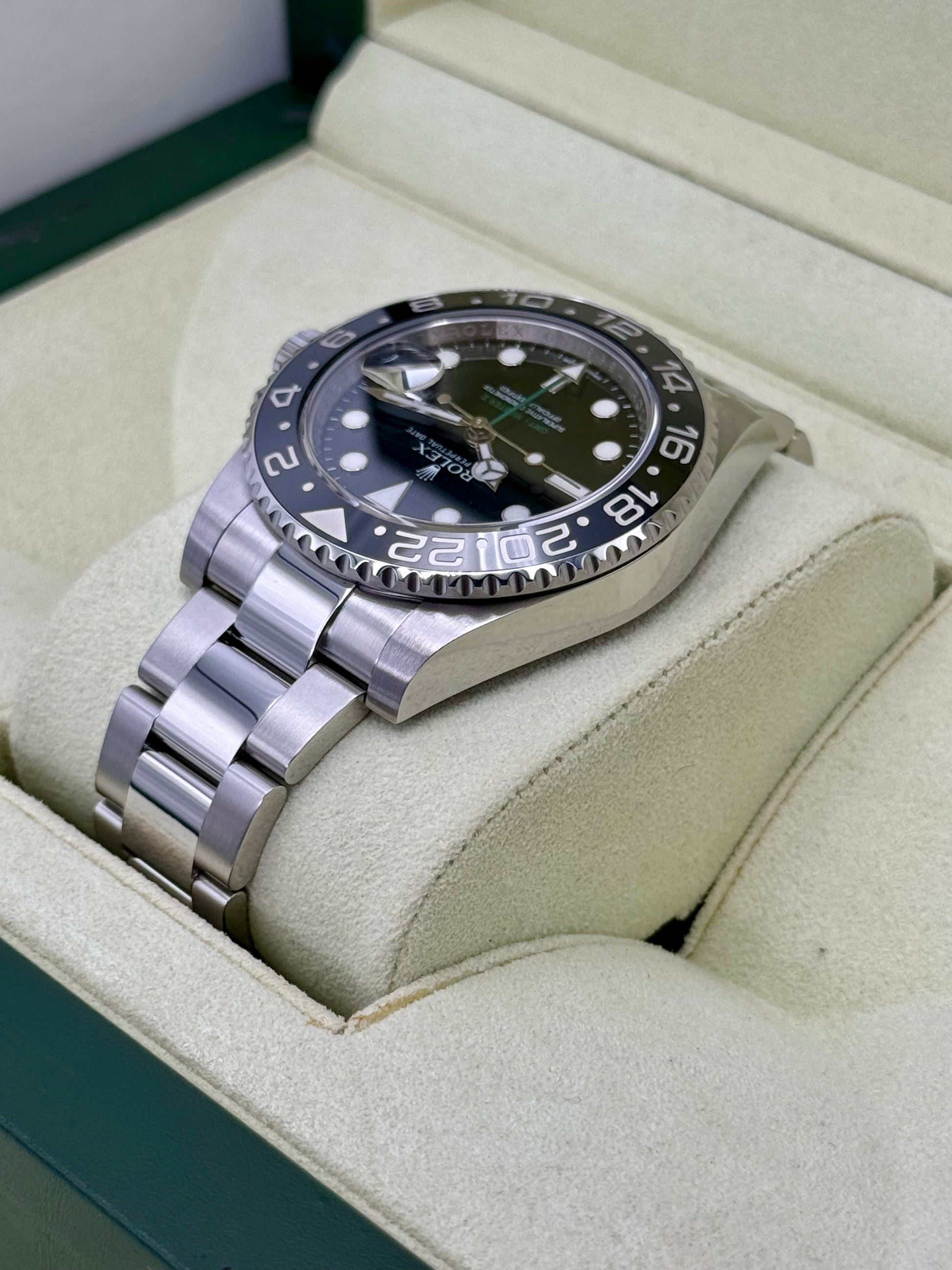 2012 Rolex GMT-Master II 40mm 116710LN Stainless Steel Black Dial - MyWatchLLC