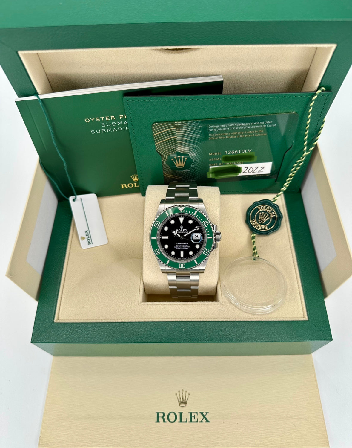 2022 Rolex Submariner Date “Starbucks” 41mm 126610LV Oyster Black Dial - MyWatchLLC