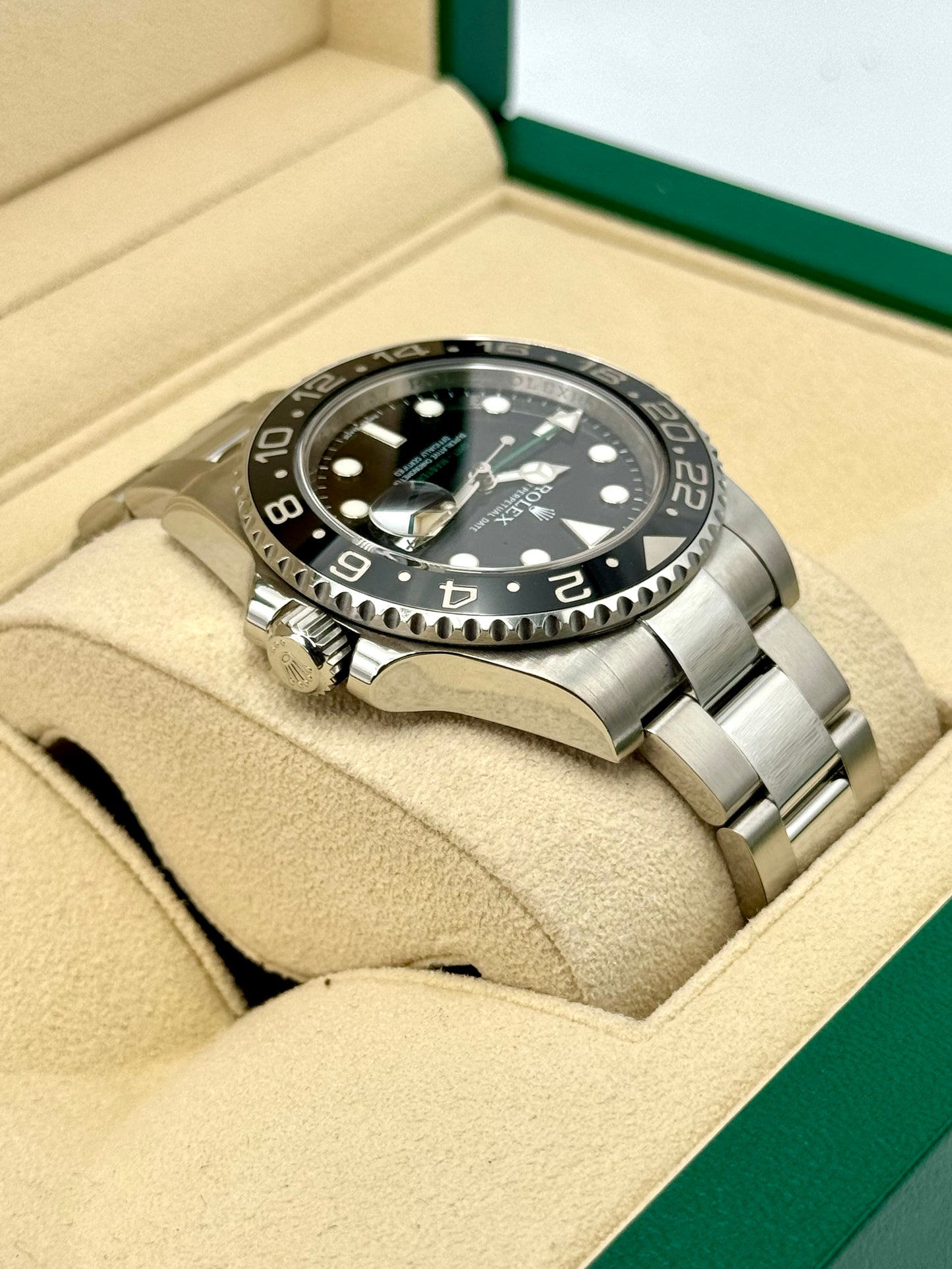 2012 Rolex GMT-Master II 40mm 116710LN Stainless Steel Black Dial - MyWatchLLC