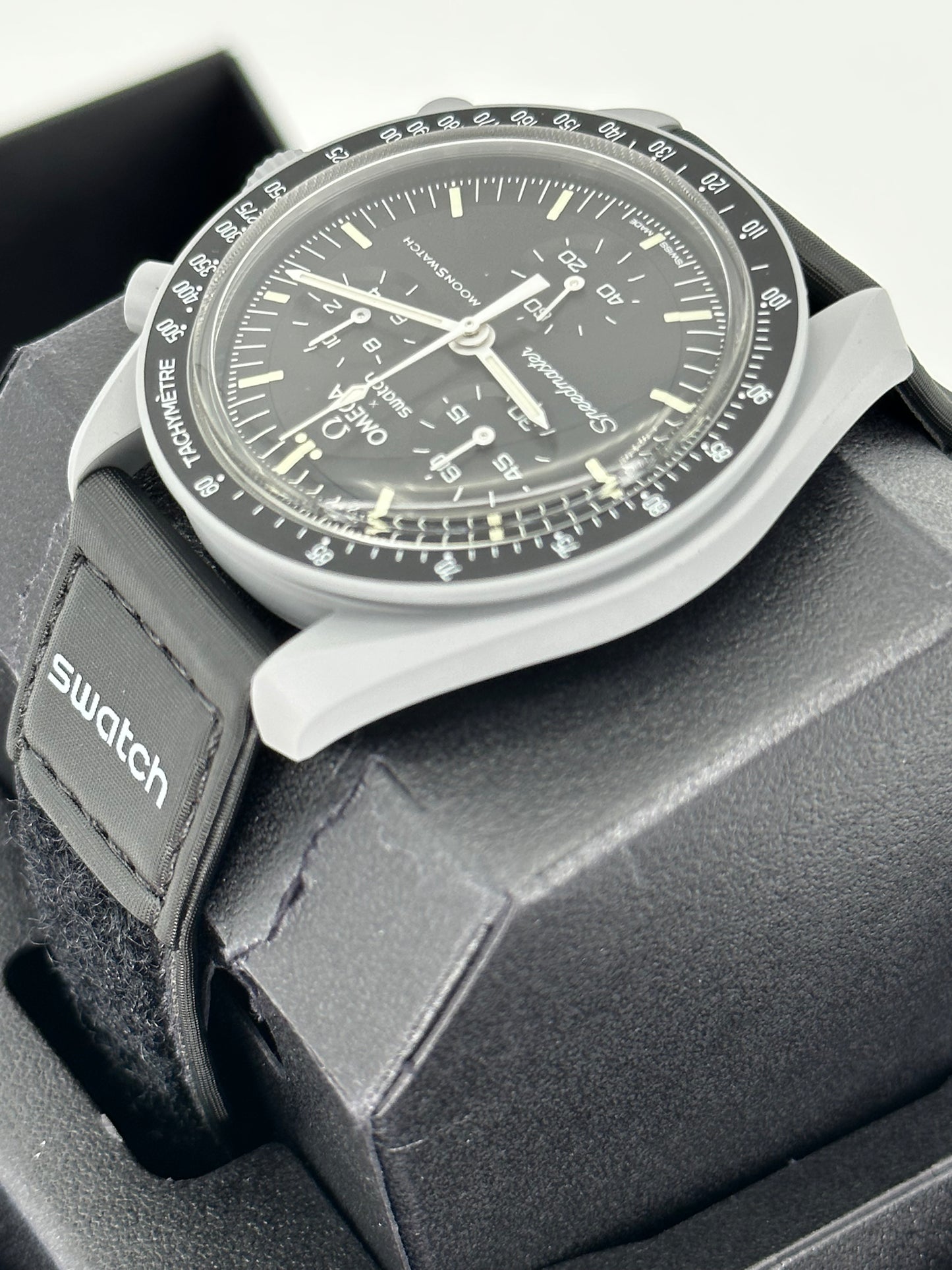 NEW Omega S033M100 Bioceramic Moon Swatch  - Mission to the Moon - MyWatchLLC