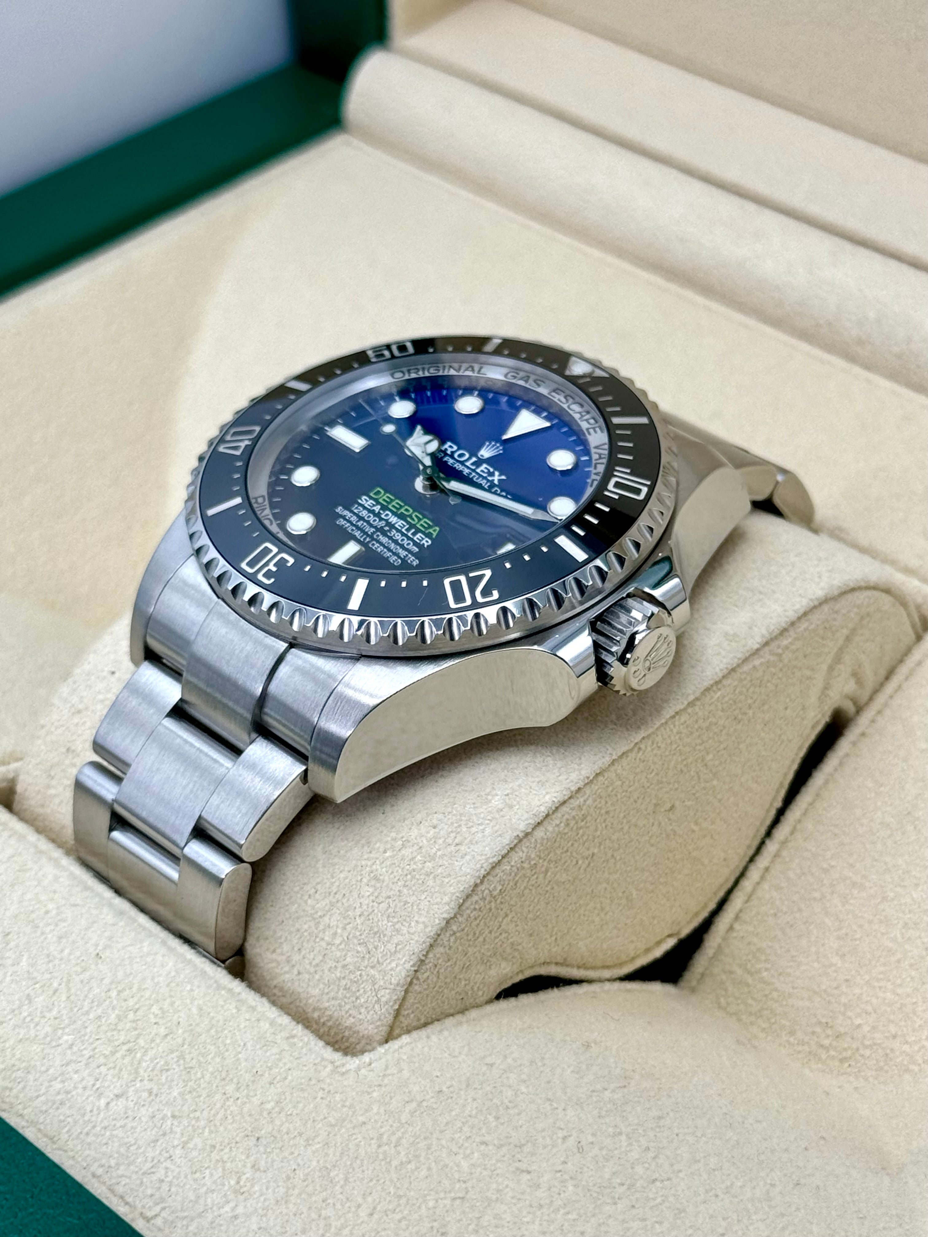 2022 Rolex Deepsea James Cameron 44mm 126660 Blue Dial MyWatchLLC