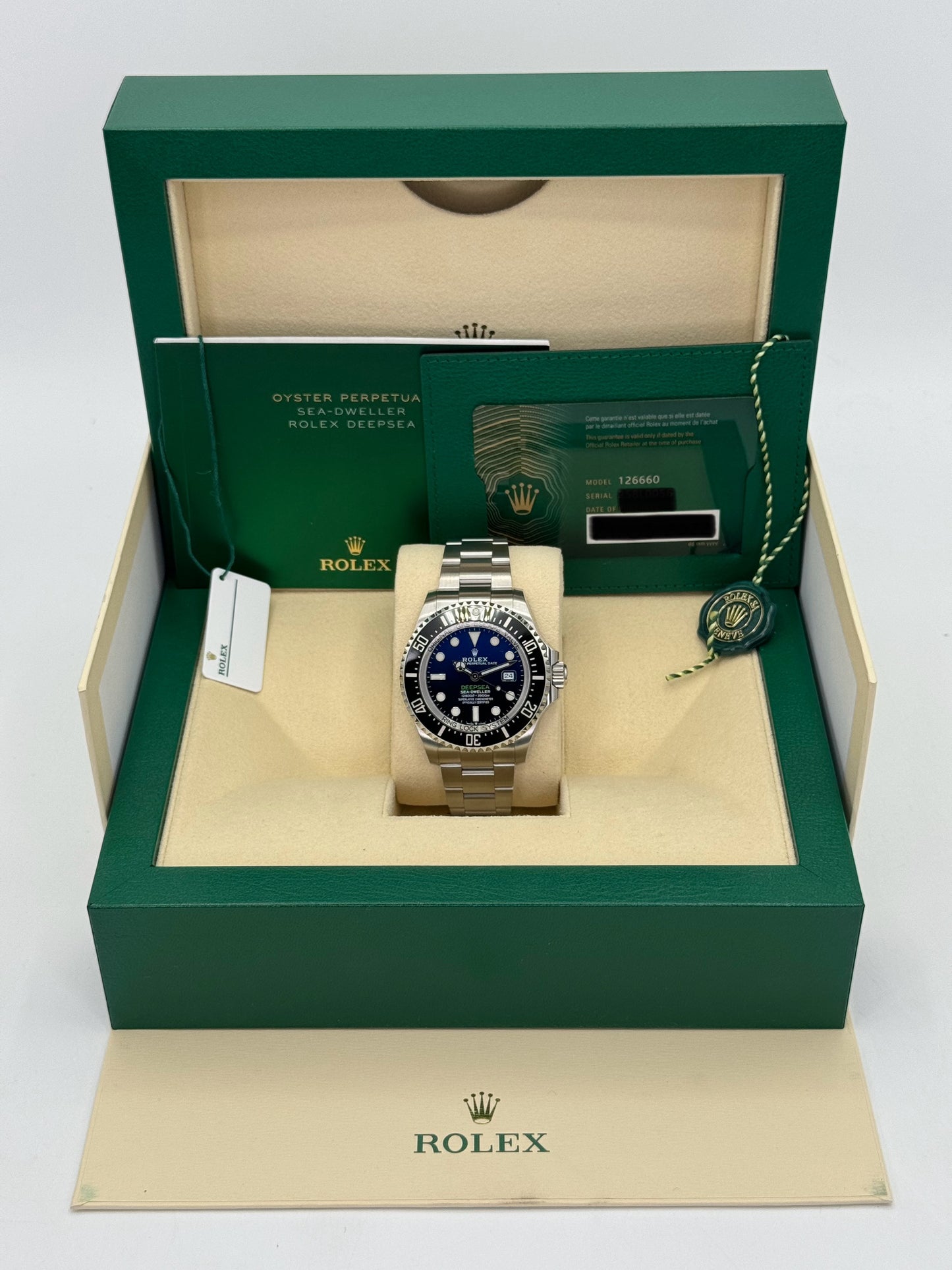 2022 Rolex Deepsea "James Cameron" 44mm 126660 Blue Dial - MyWatchLLC