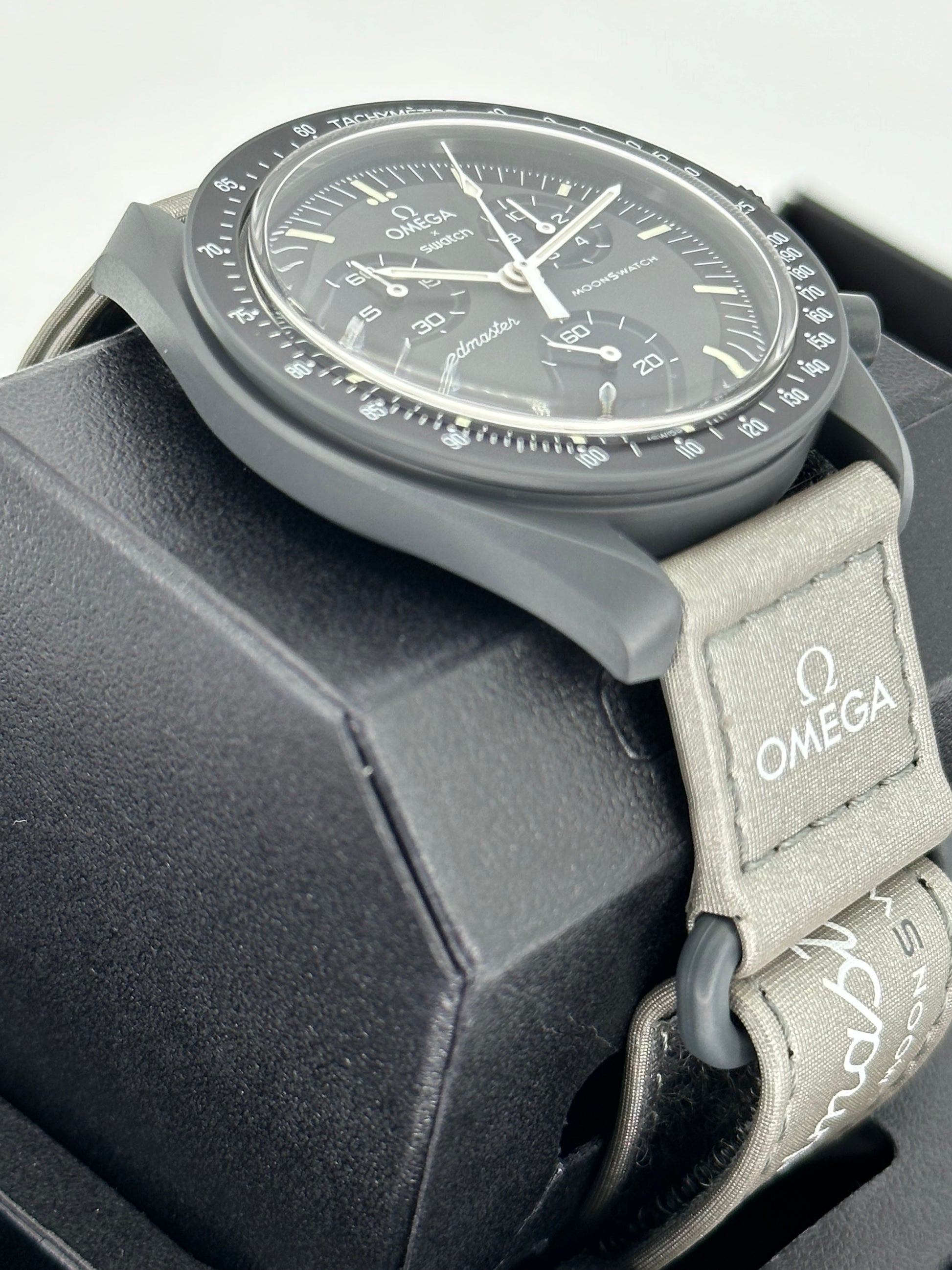 NEW Omega S033A100 Bioceramic Moon Swatch  - Mission to Mercury - MyWatchLLC