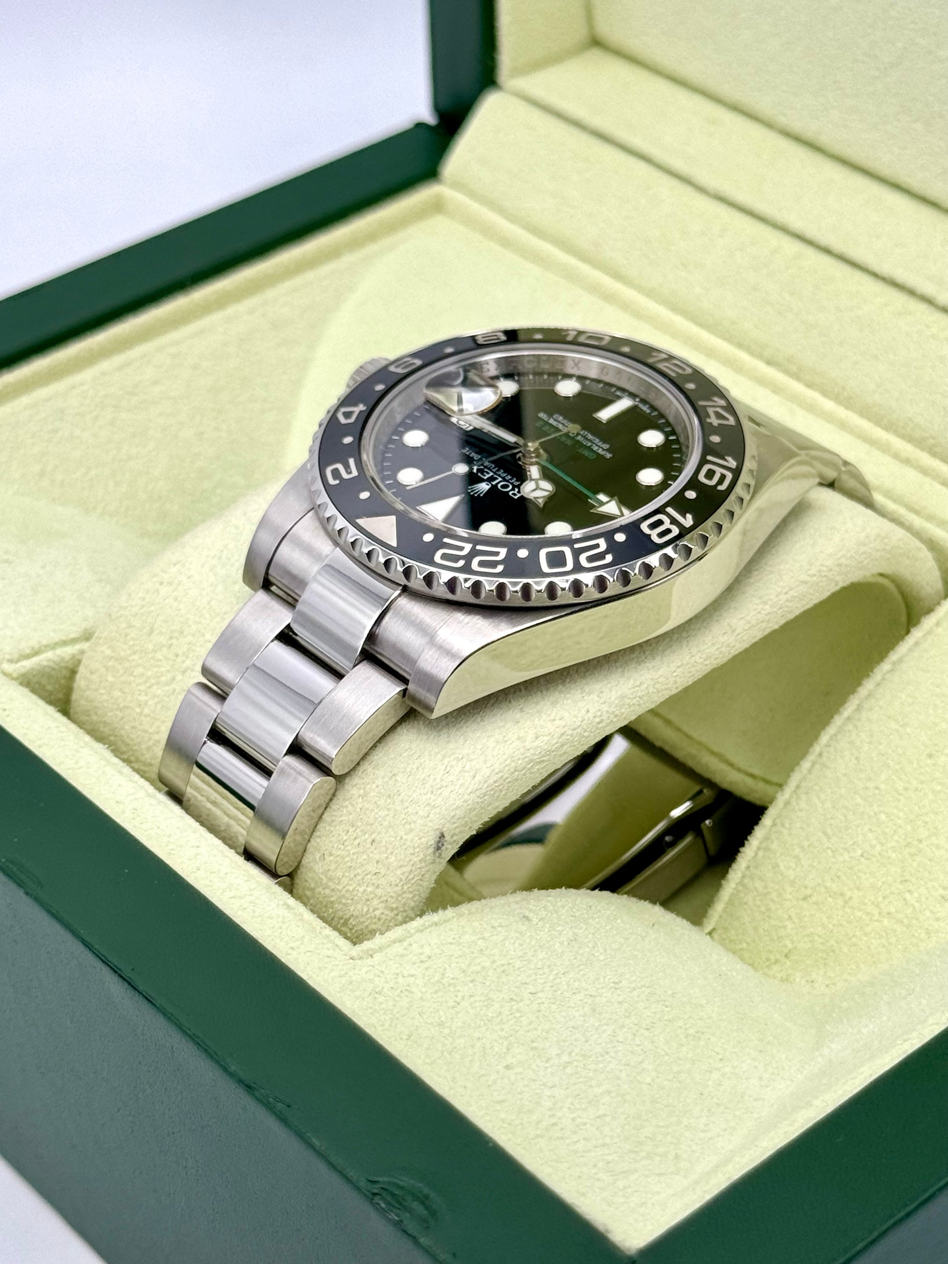 2012 Rolex GMT-Master II 40mm 116710LN Stainless Steel Black Dial - MyWatchLLC