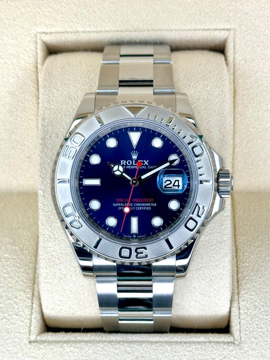 2023 Rolex Yacht-Master 40m 126622 Stainless Steel Blue Dial - MyWatchLLC