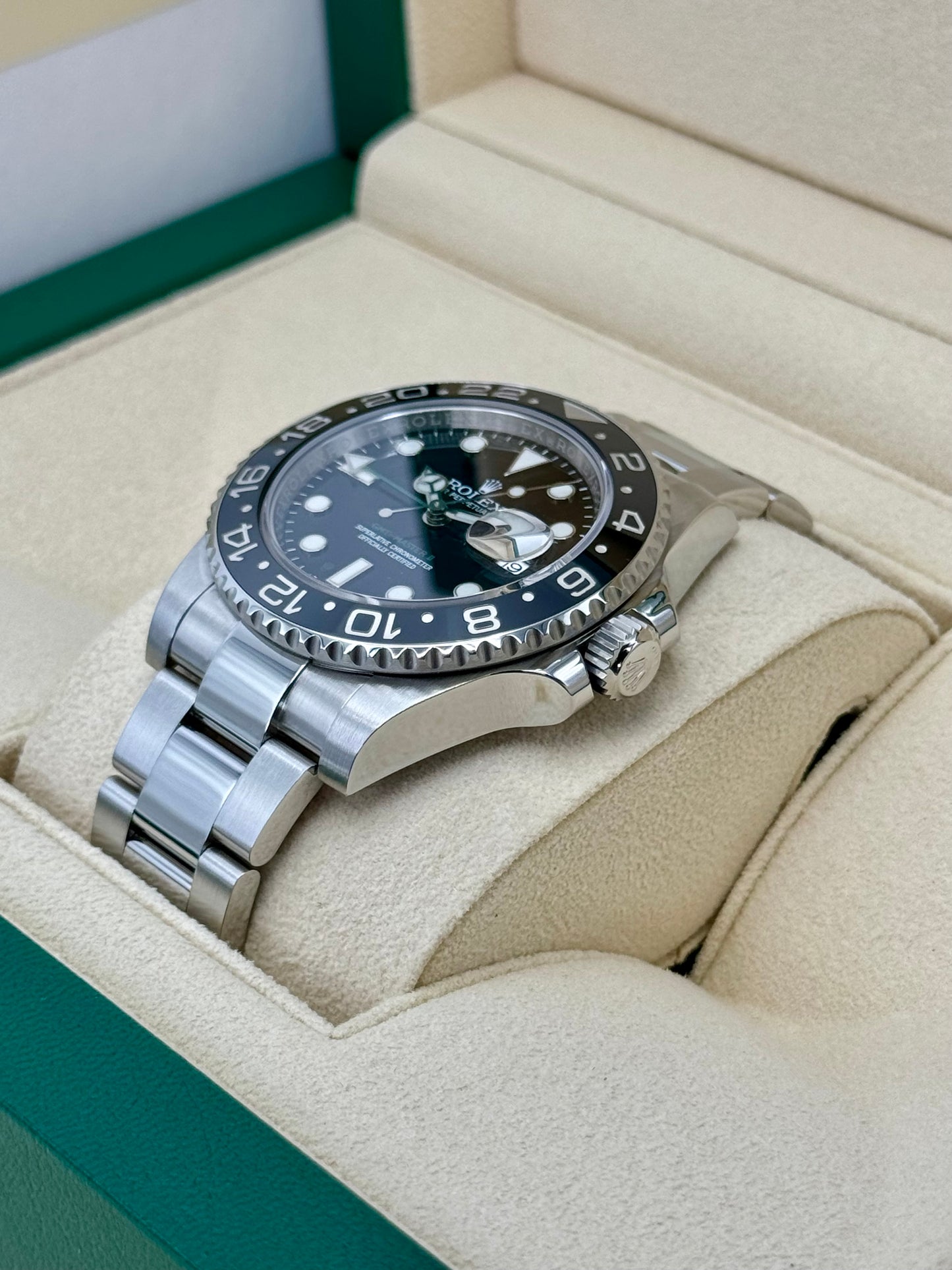 2015 Rolex GMT-Master II 40mm 116710LN Stainless Steel Black Dial - MyWatchLLC