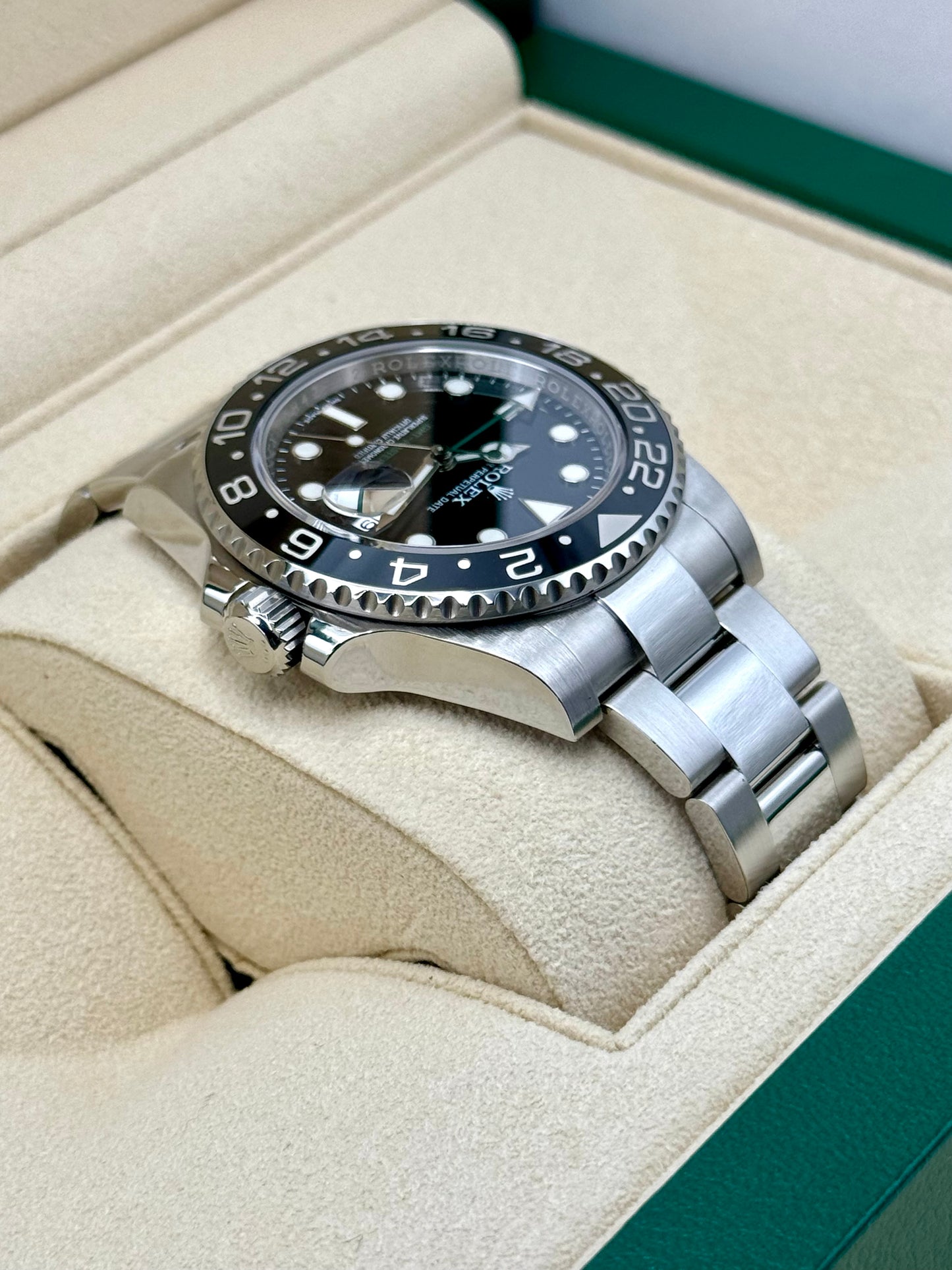 2015 Rolex GMT-Master II 40mm 116710LN Stainless Steel Black Dial - MyWatchLLC