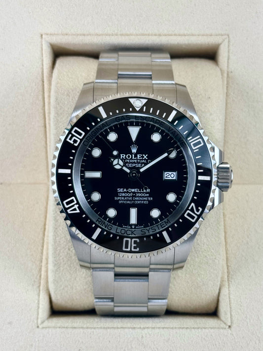 2021 Rolex Deepsea 44mm 126660 Stainless Steel Black Dial - MyWatchLLC