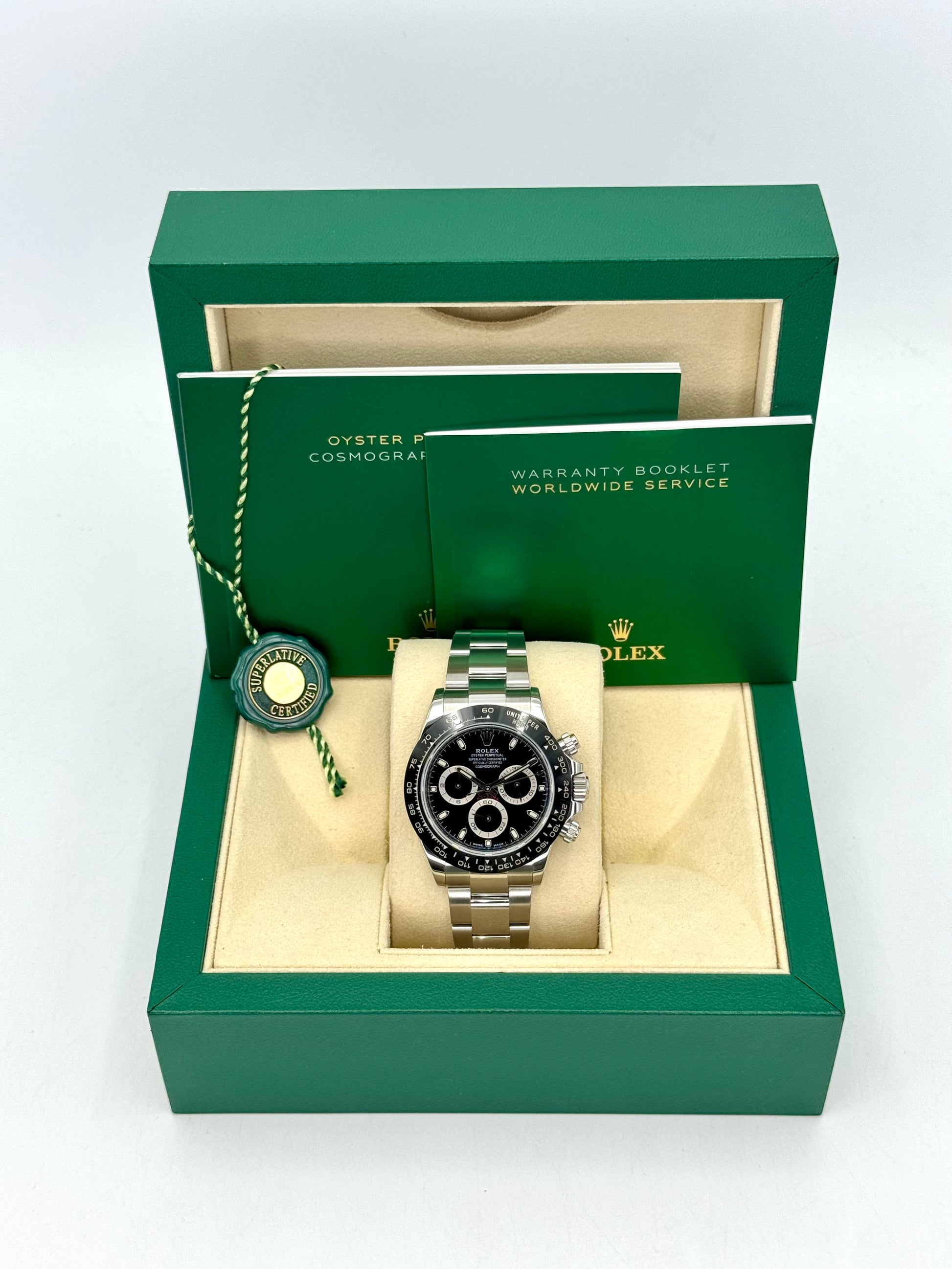 Rolex Daytona 40mm 116500LN Stainless Steel Black Dial - MyWatchLLC