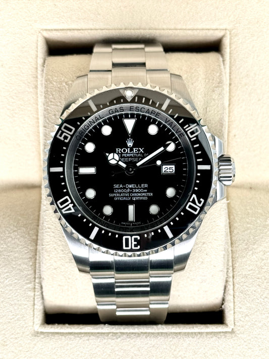 2008 Rolex Deepsea 44mm 116660 Stainless Steel Black Dial - MyWatchLLC