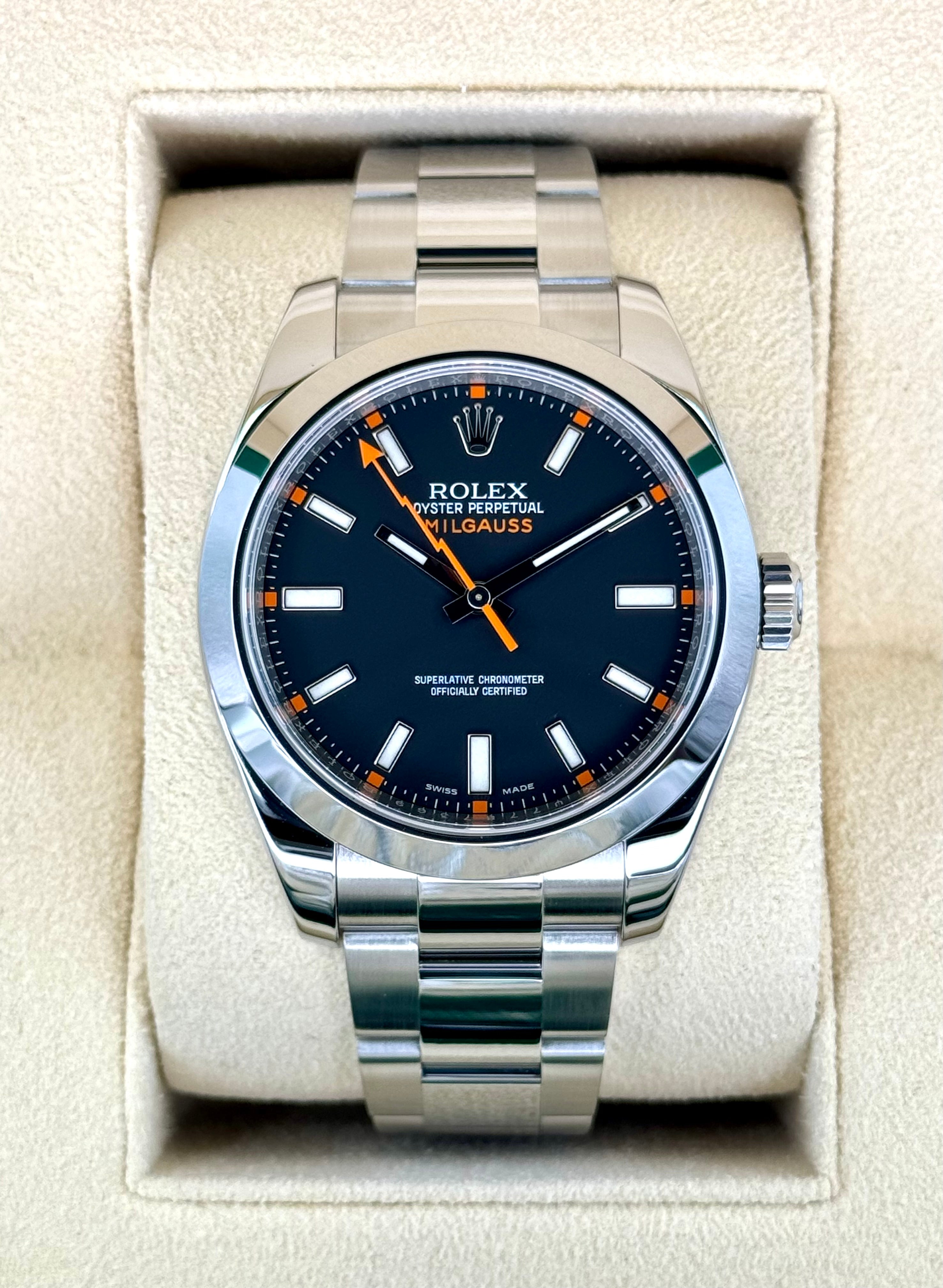 Rolex milgauss 2014 sale