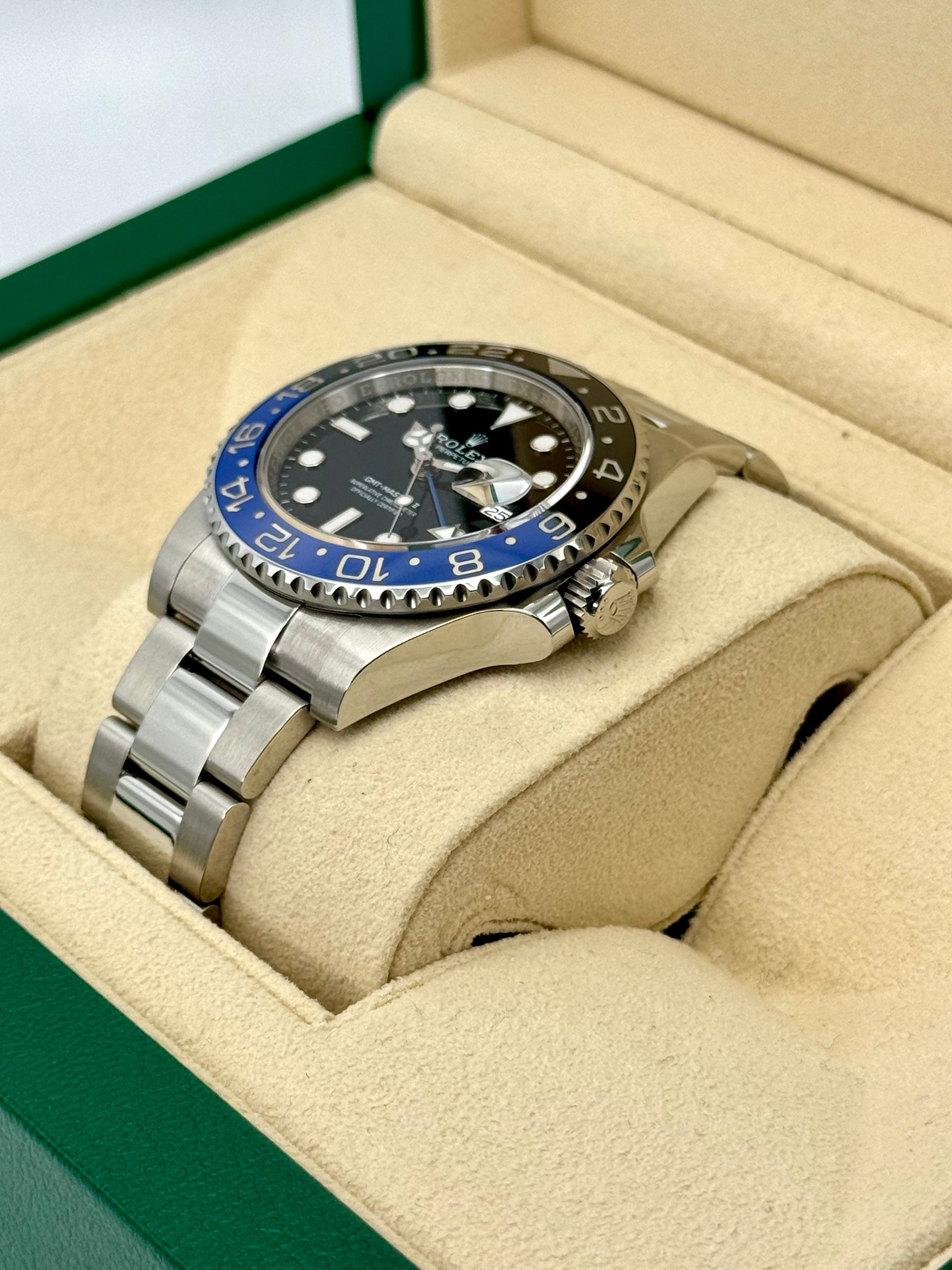 2023 Rolex GMT-Master II "Batman" 40mm 126710BLNR Oyster - MyWatchLLC