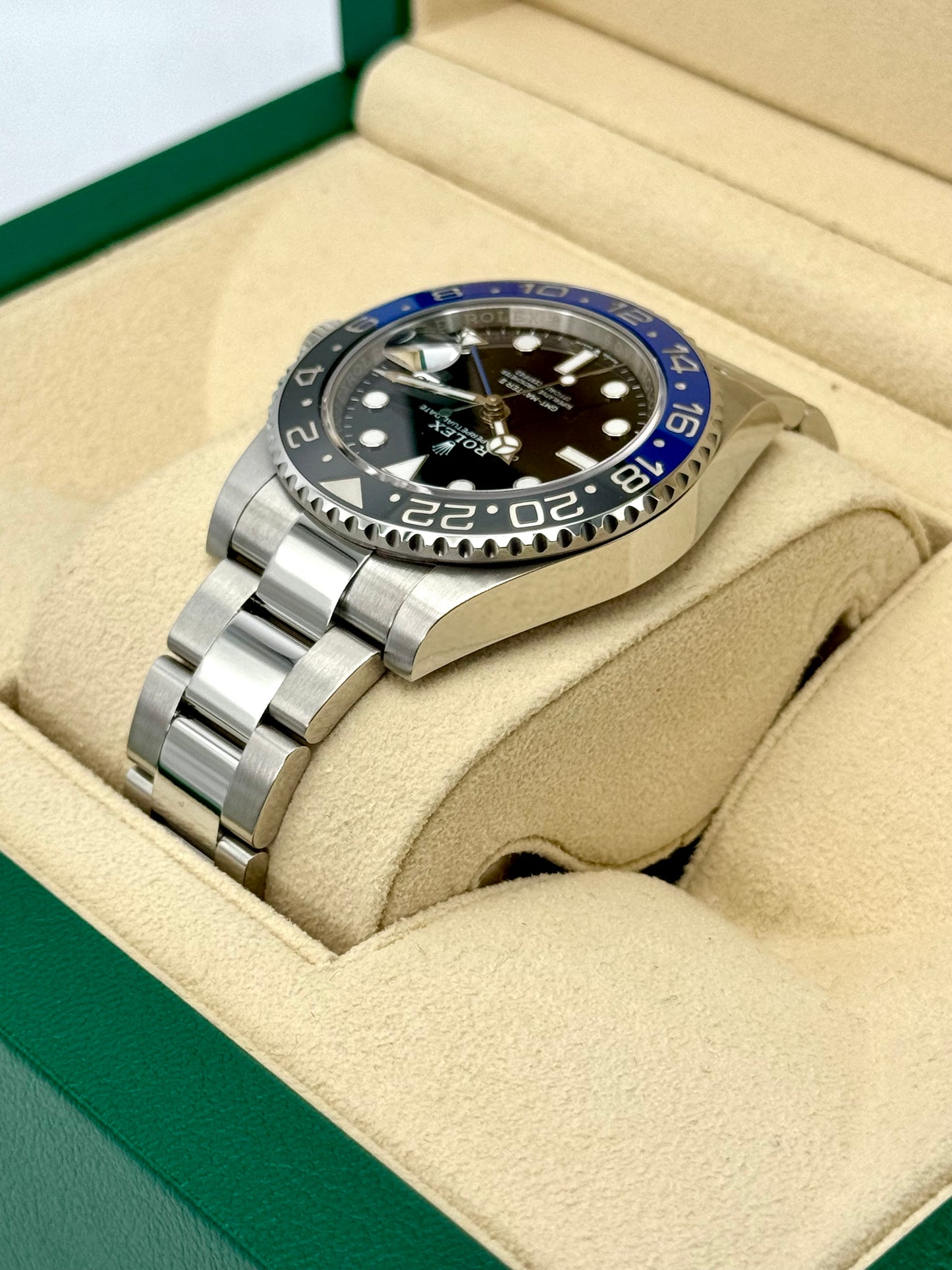 2023 Rolex GMT-Master II "Batman" 40mm 126710BLNR Oyster - MyWatchLLC