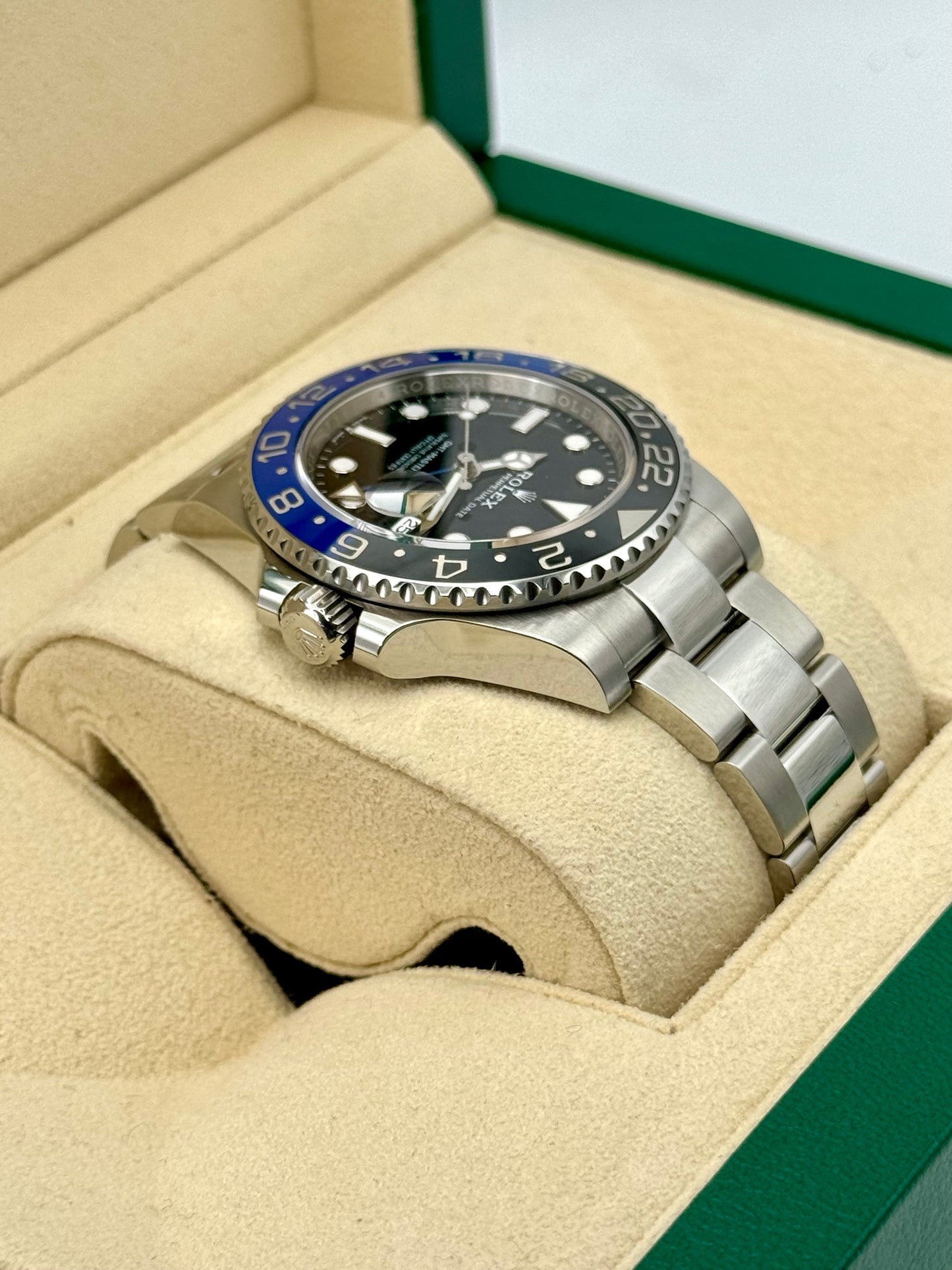 2023 Rolex GMT-Master II "Batman" 40mm 126710BLNR Oyster - MyWatchLLC