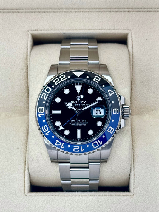 2023 Rolex GMT-Master II "Batman" 40mm 126710BLNR Oyster - MyWatchLLC