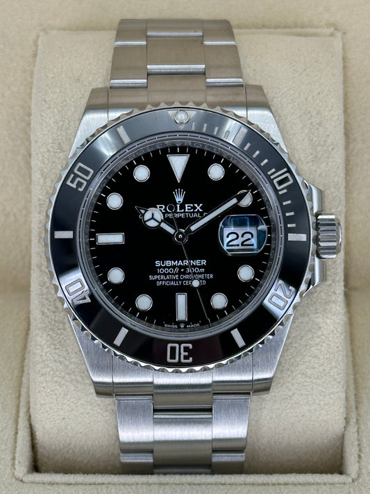 2022 Rolex Submariner Date 41mm 126610LN Stainless Steel Black Dial - MyWatchLLC