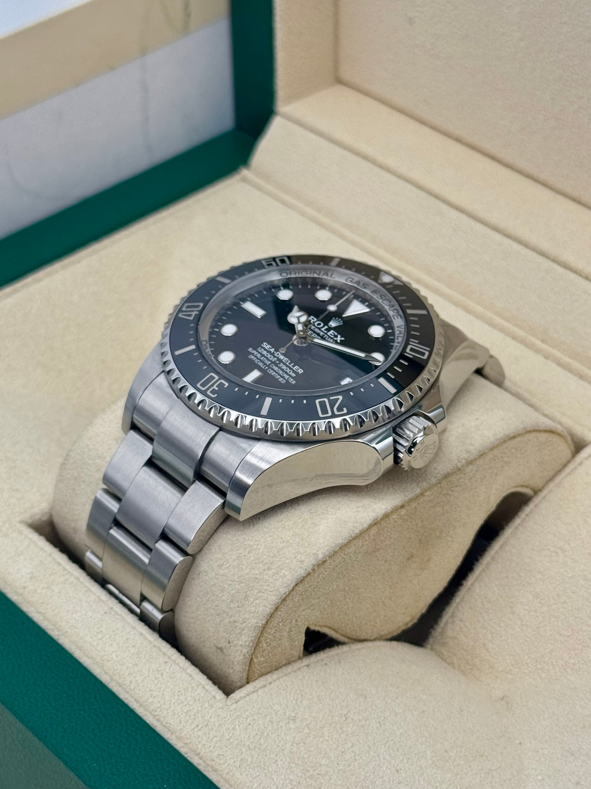 2023 Rolex Deepsea 44mm 136660 Stainless Steel Black Dial - MyWatchLLC