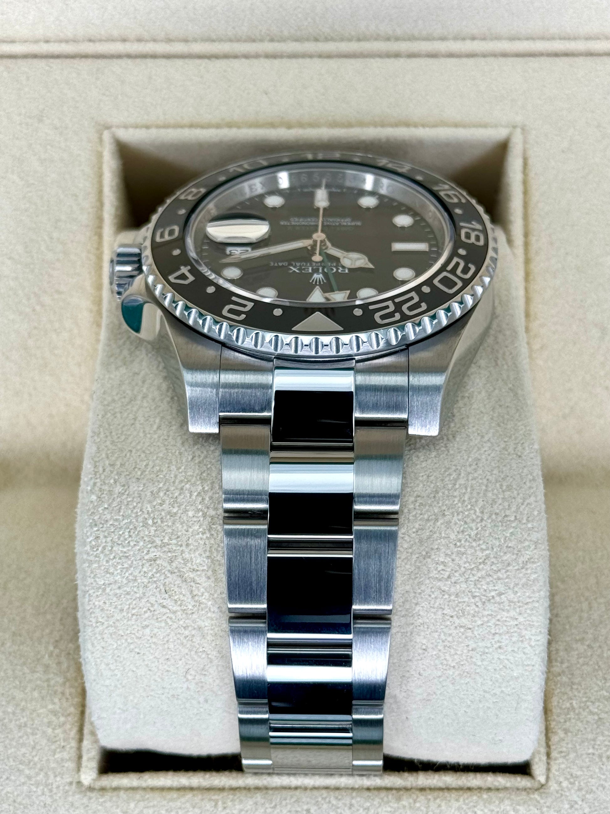 2013 Rolex GMT-Master II 40mm 116710LN Oyster Black Dial - MyWatchLLC