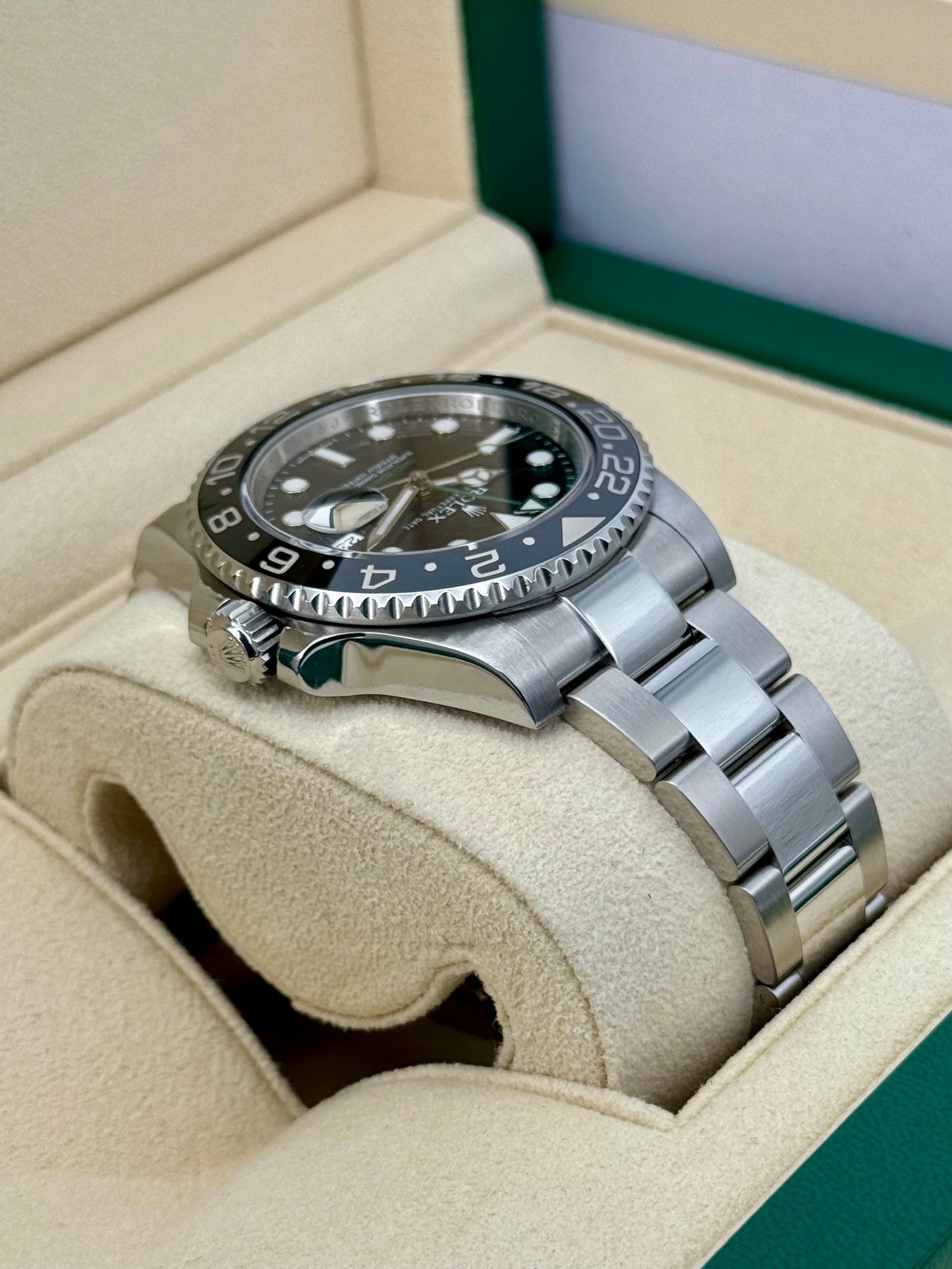 2013 Rolex GMT-Master II 40mm 116710LN Oyster Black Dial - MyWatchLLC