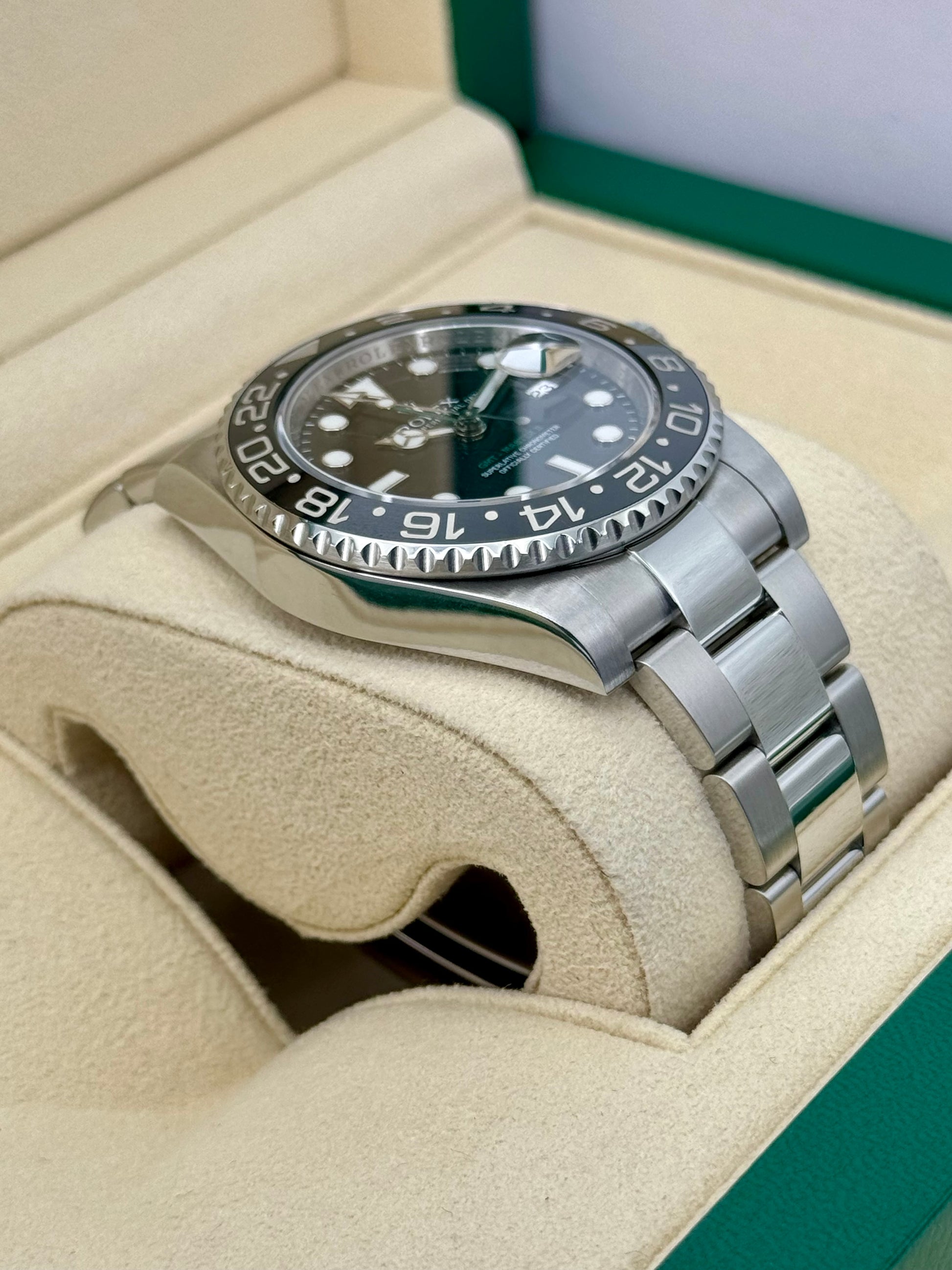 2013 Rolex GMT-Master II 40mm 116710LN Oyster Black Dial - MyWatchLLC