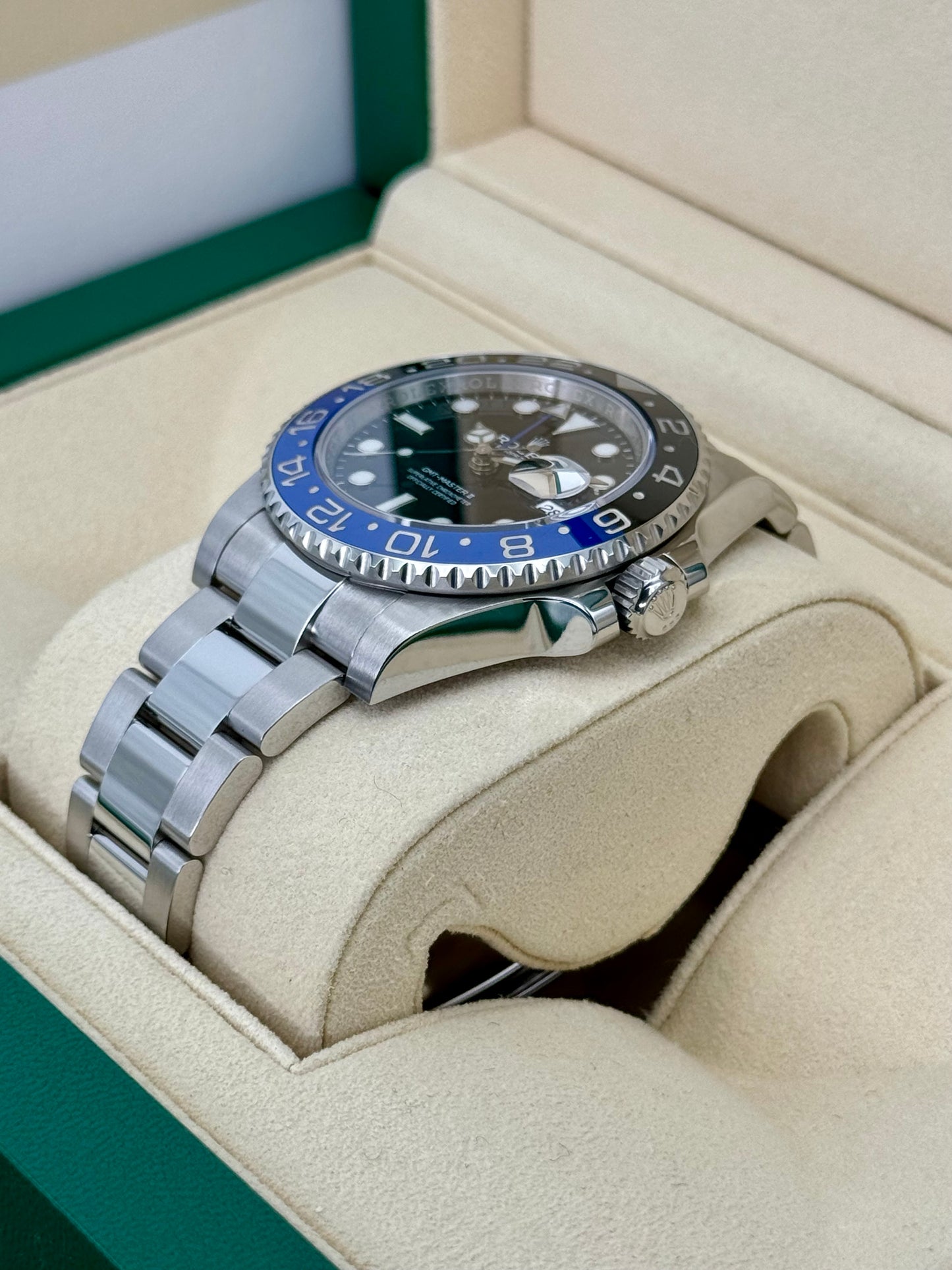 2021 Rolex GMT-Master II "Batman" 40mm 126710BLNR Oyster Black Dial - MyWatchLLC