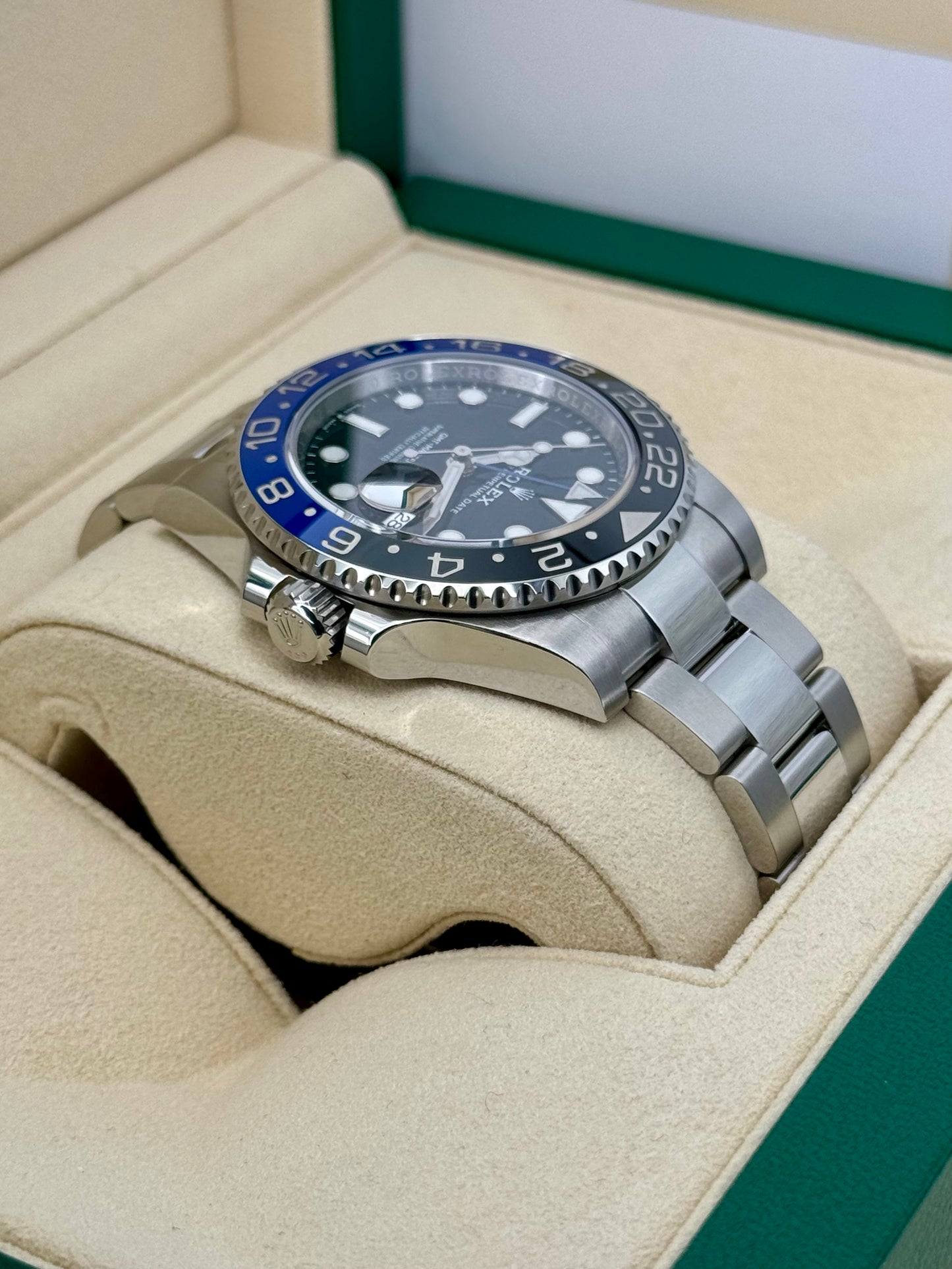 2021 Rolex GMT-Master II "Batman" 40mm 126710BLNR Oyster Black Dial - MyWatchLLC