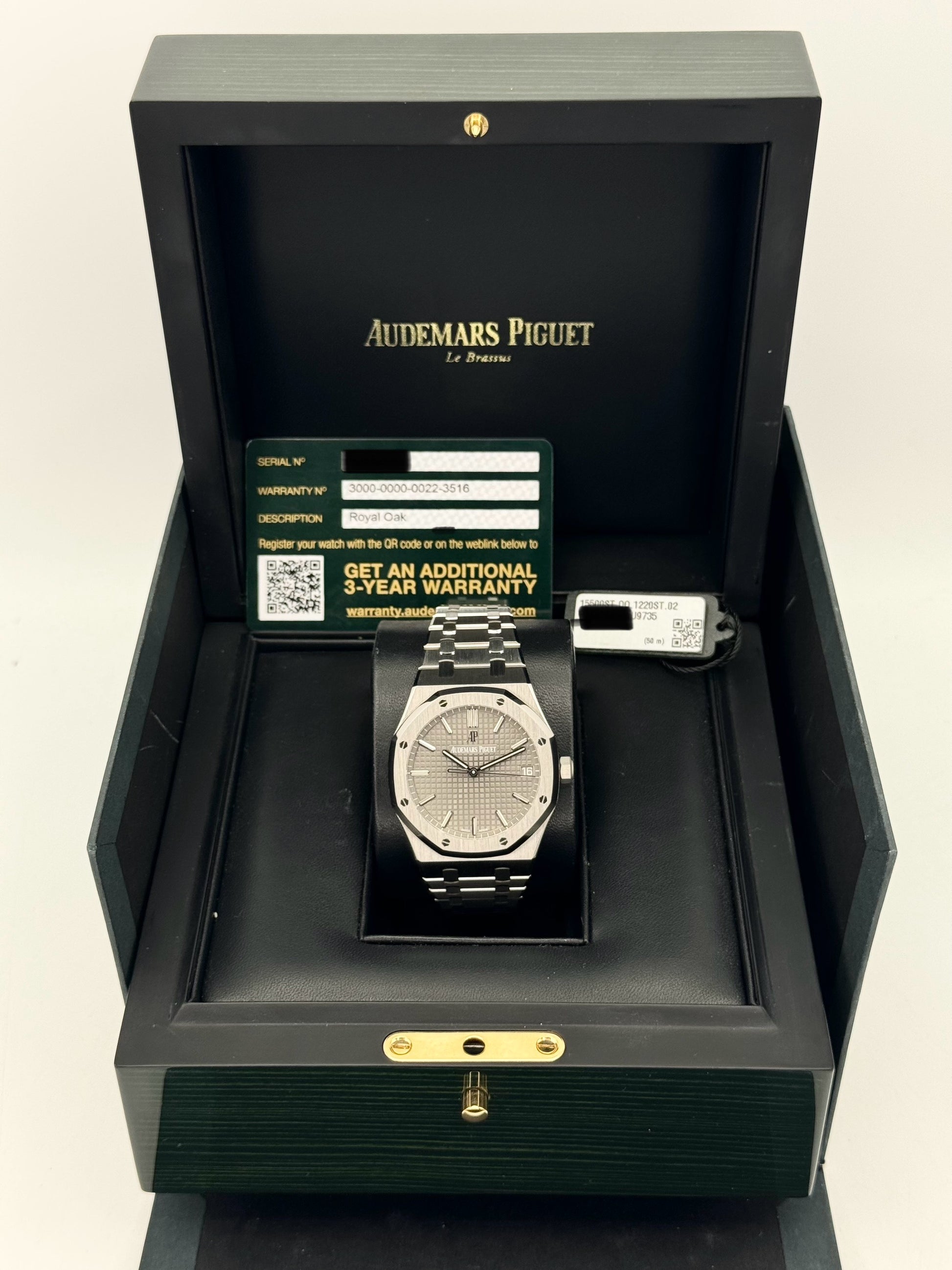 2020 Audemars Piguet Royal Oak 41mm 15500ST Grey Dial - MyWatchLLC