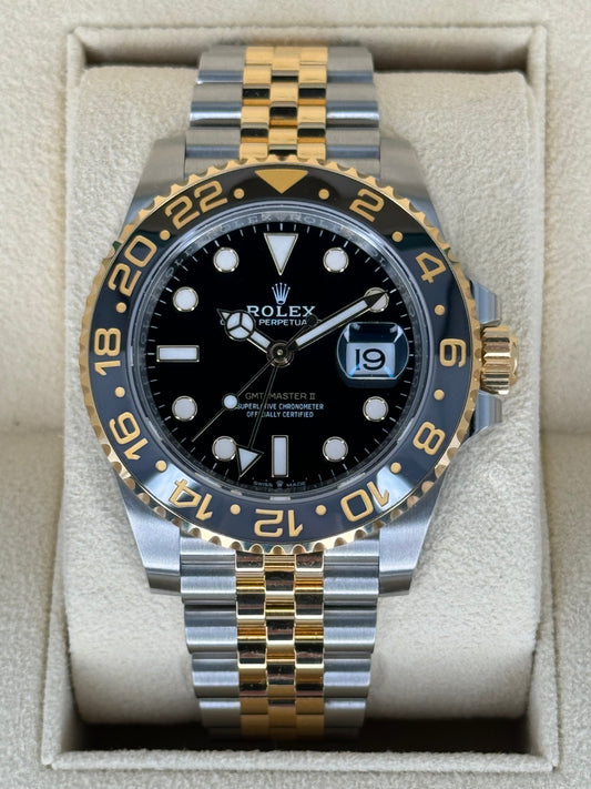 NEW 2023 Rolex GMT-Master II 40mm 126713GRNR Two-Tone Jubilee - MyWatchLLC