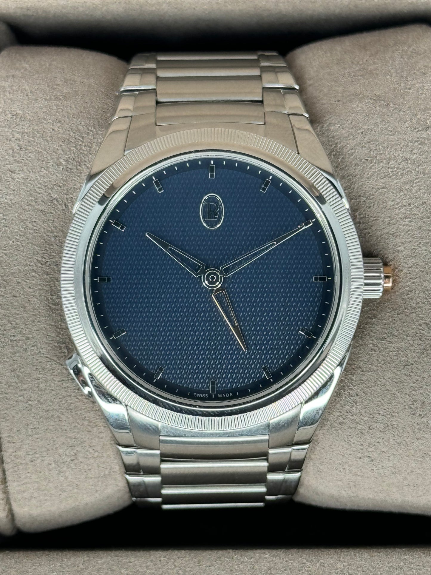 2023 Parmigiani Fleurier 40mm PFC905 TondaPF GMT Rattrapante Blue Dial - MyWatchLLC