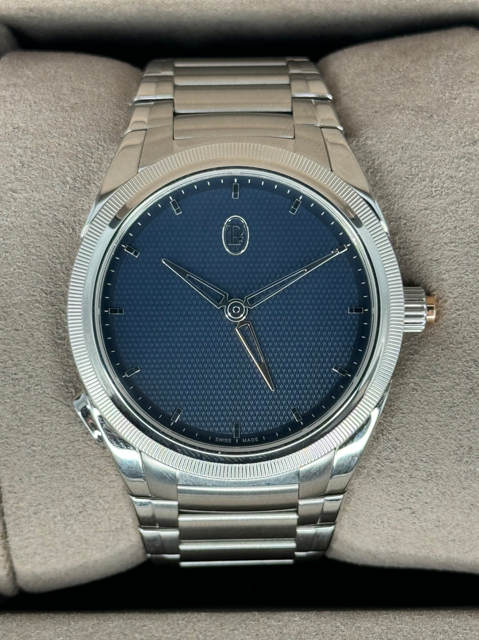 2023 Parmigiani Fleurier 40mm PFC905 TondaPF GMT Rattrapante Blue Dial - MyWatchLLC