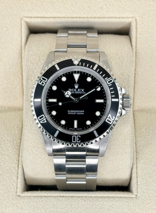 1995 Rolex Submariner 40mm 14060 Stainless Steel Black Dial