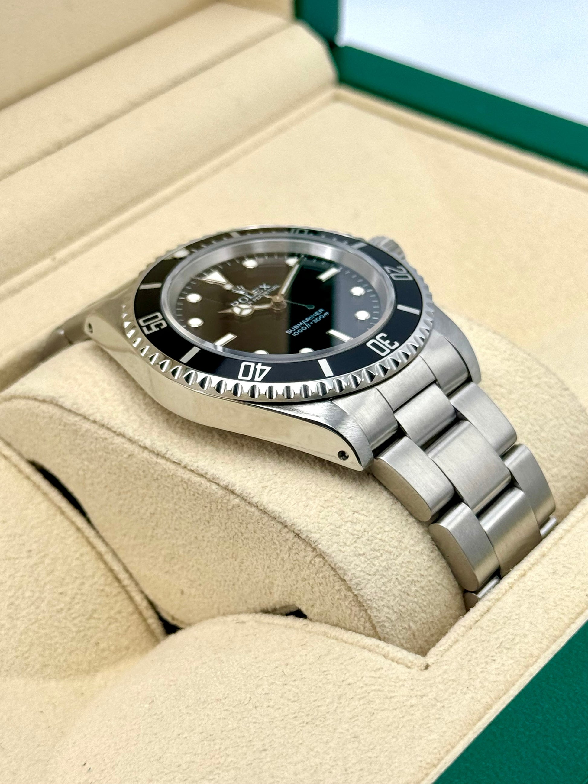 1995 Rolex Submariner 40mm 14060 Stainless Steel Black Dial - MyWatchLLC