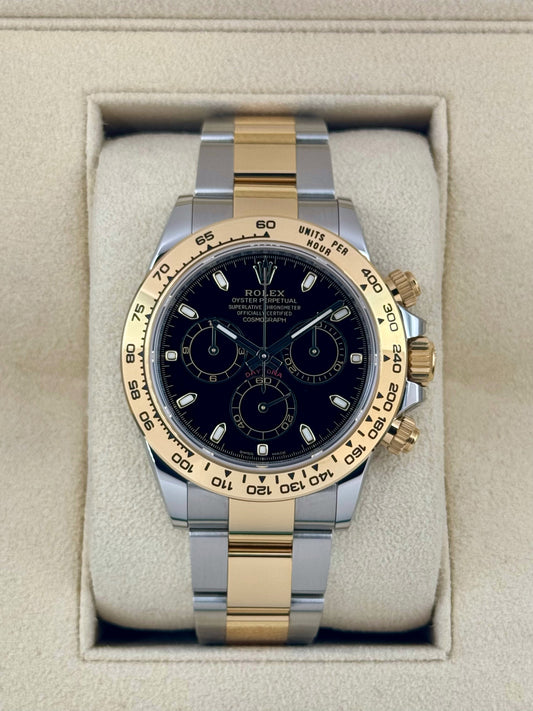 2023 Rolex Daytona 40mm 116503 Two-Tone Black Dial