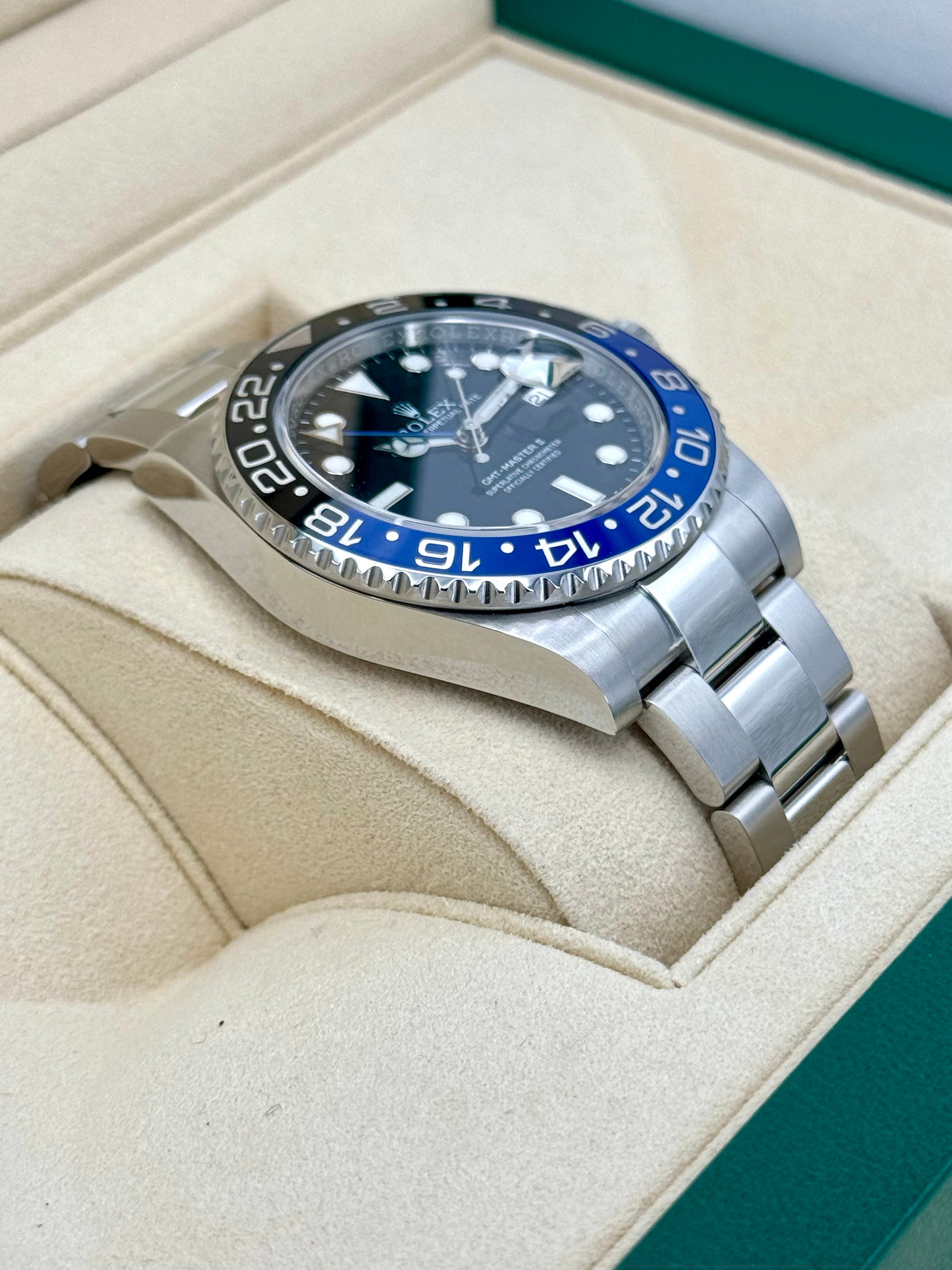 2015 Rolex GMT-Master II "Batman" 40mm 116710BLNR Oyster - MyWatchLLC