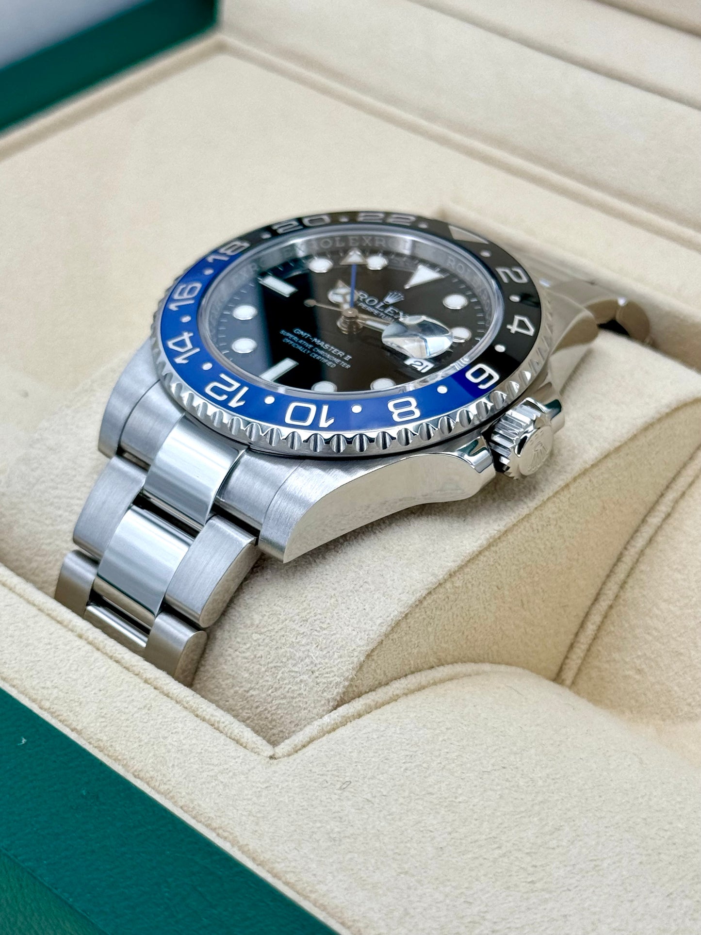 2015 Rolex GMT-Master II "Batman" 40mm 116710BLNR Oyster - MyWatchLLC