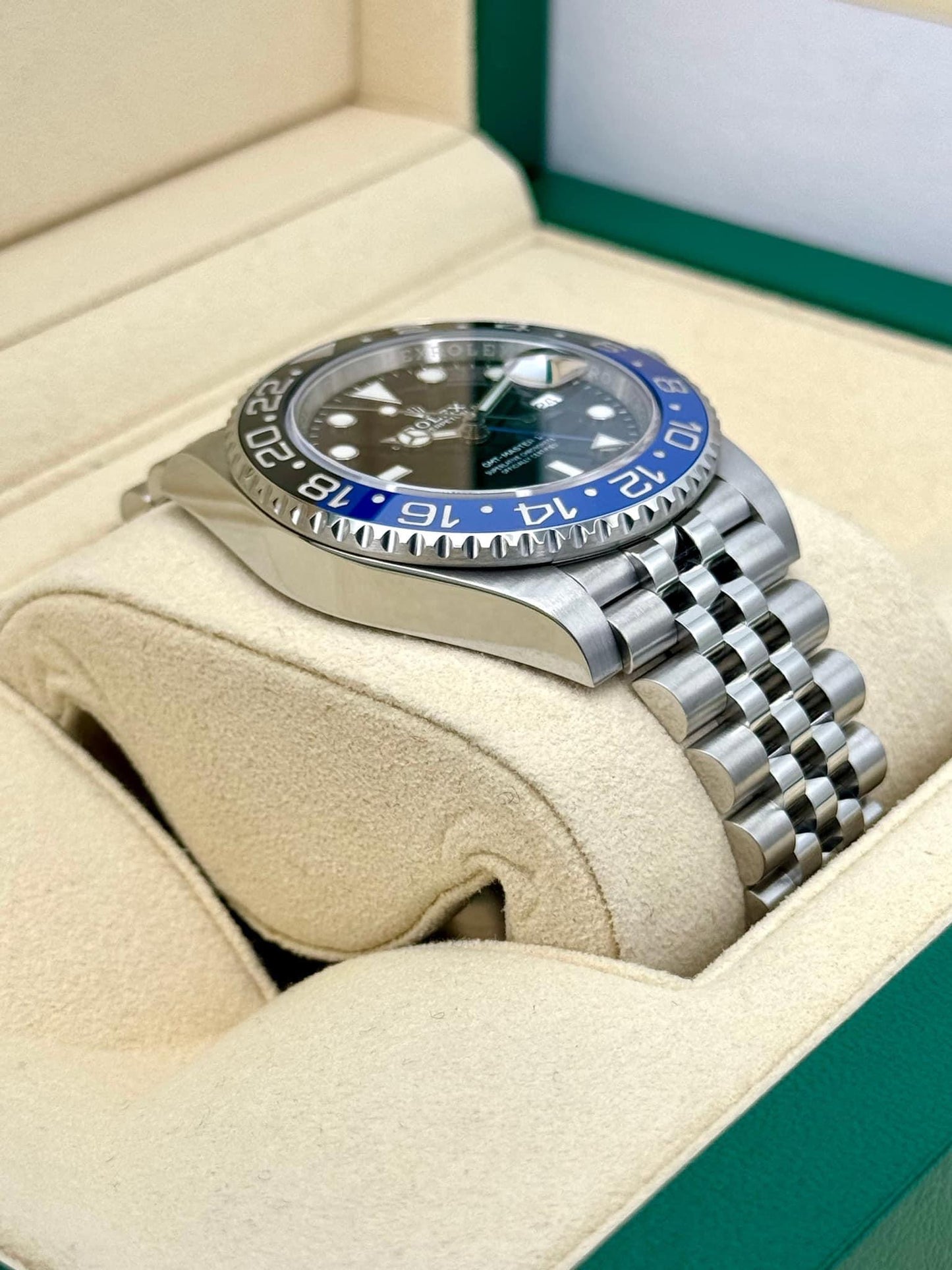 NEW 2023 Rolex GMT-Master II "Batgirl" 126710BLNR Jubilee - MyWatchLLC