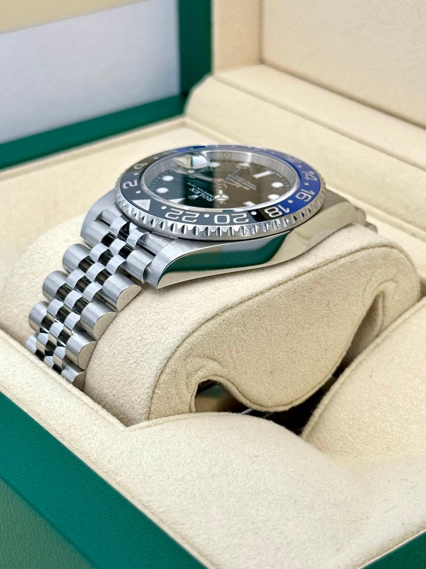 NEW 2023 Rolex GMT-Master II "Batgirl" 126710BLNR Jubilee - MyWatchLLC