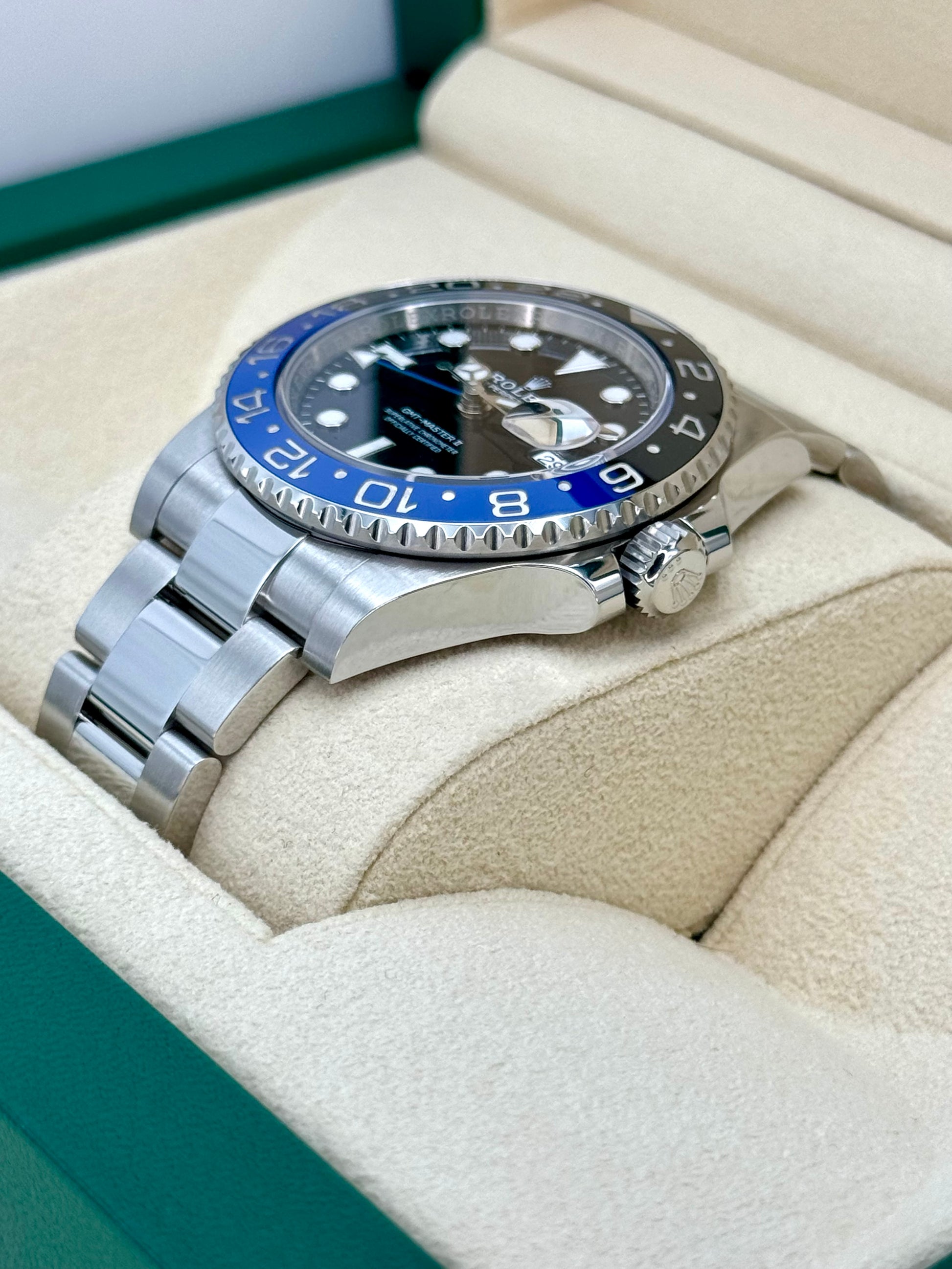 2023 Rolex GMT-Master II "Batman" 40mm 126710BLNR Oyster - MyWatchLLC