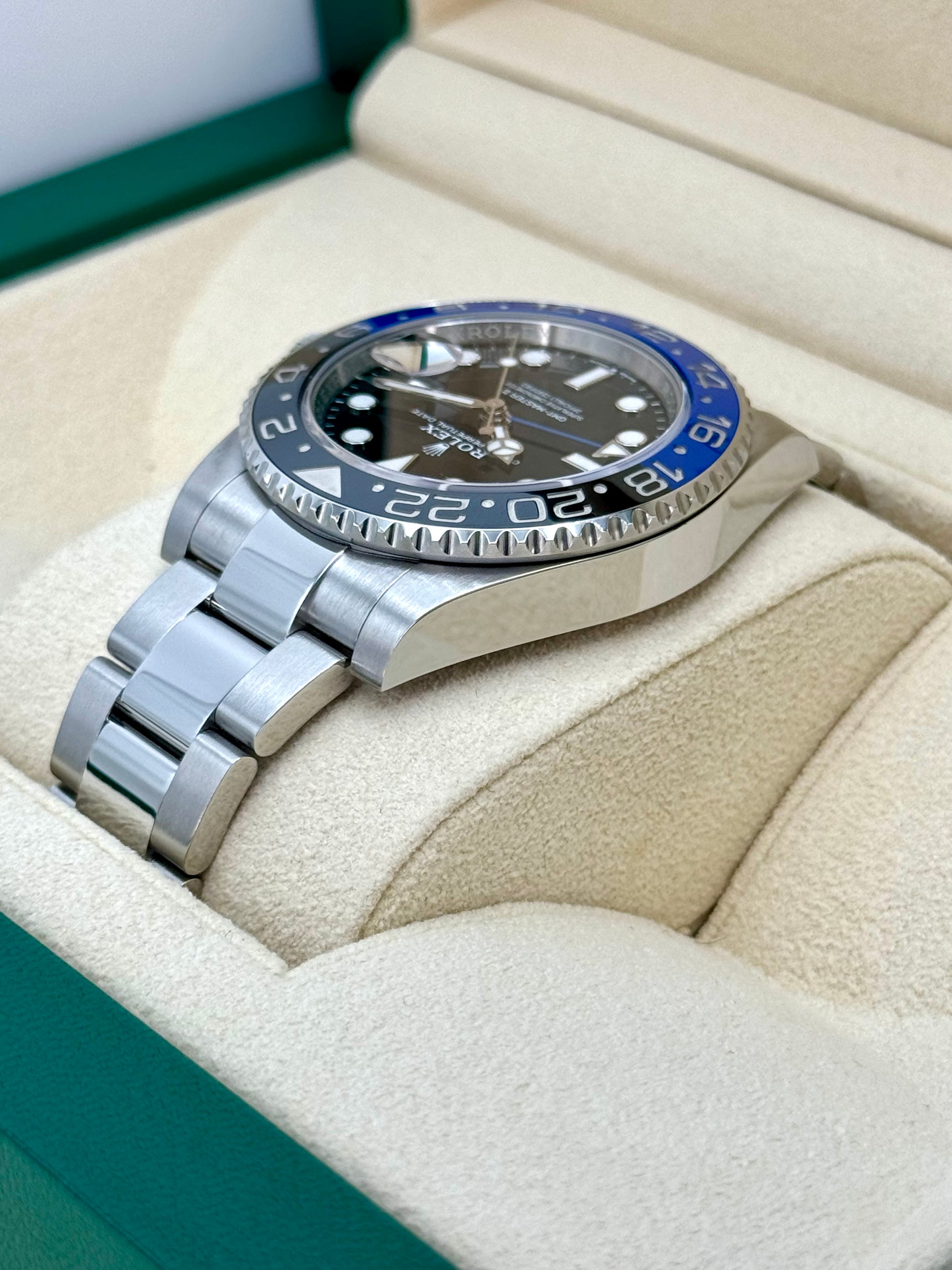 2023 Rolex GMT-Master II "Batman" 40mm 126710BLNR Oyster - MyWatchLLC