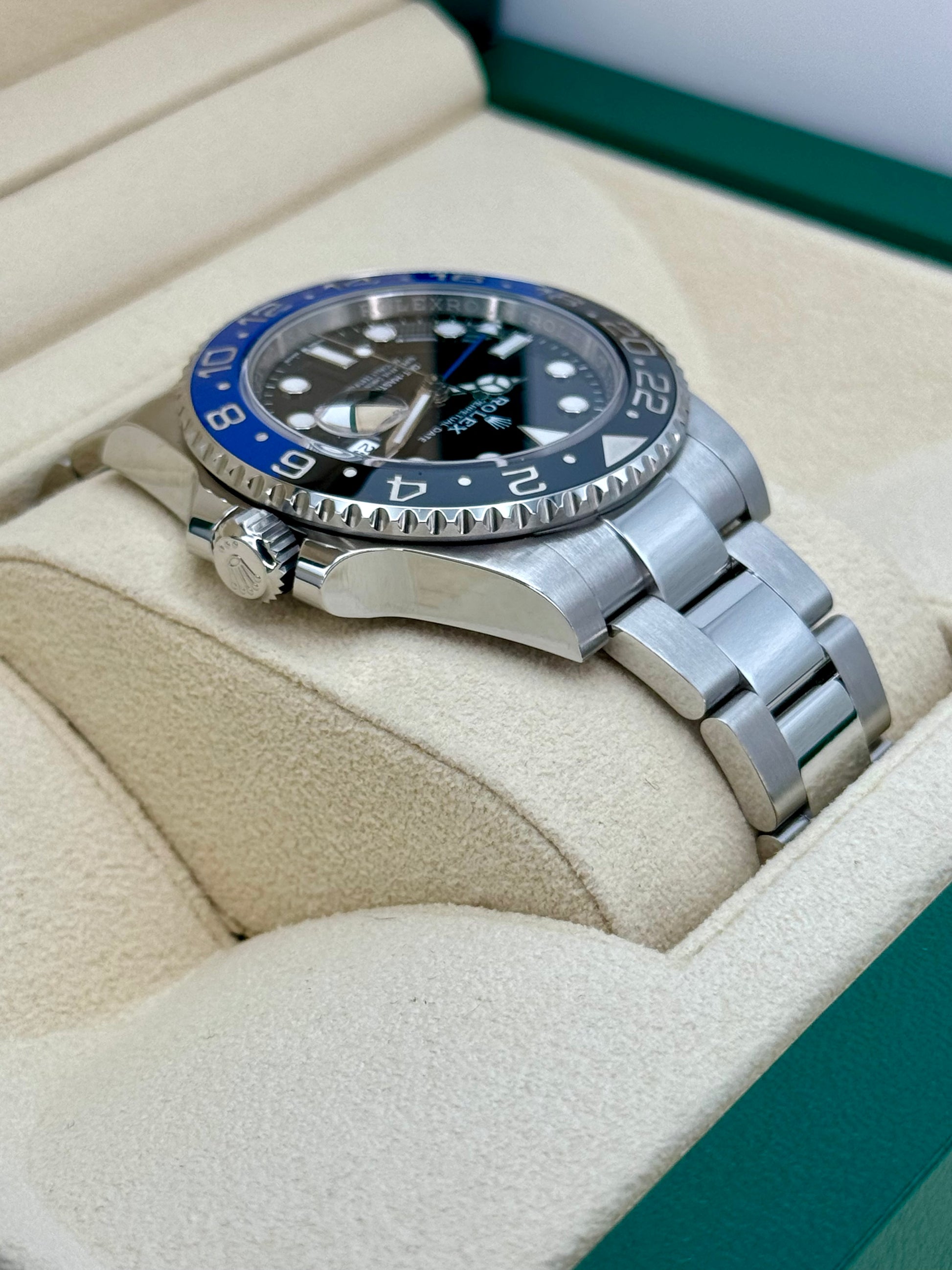 2023 Rolex GMT-Master II "Batman" 40mm 126710BLNR Oyster - MyWatchLLC