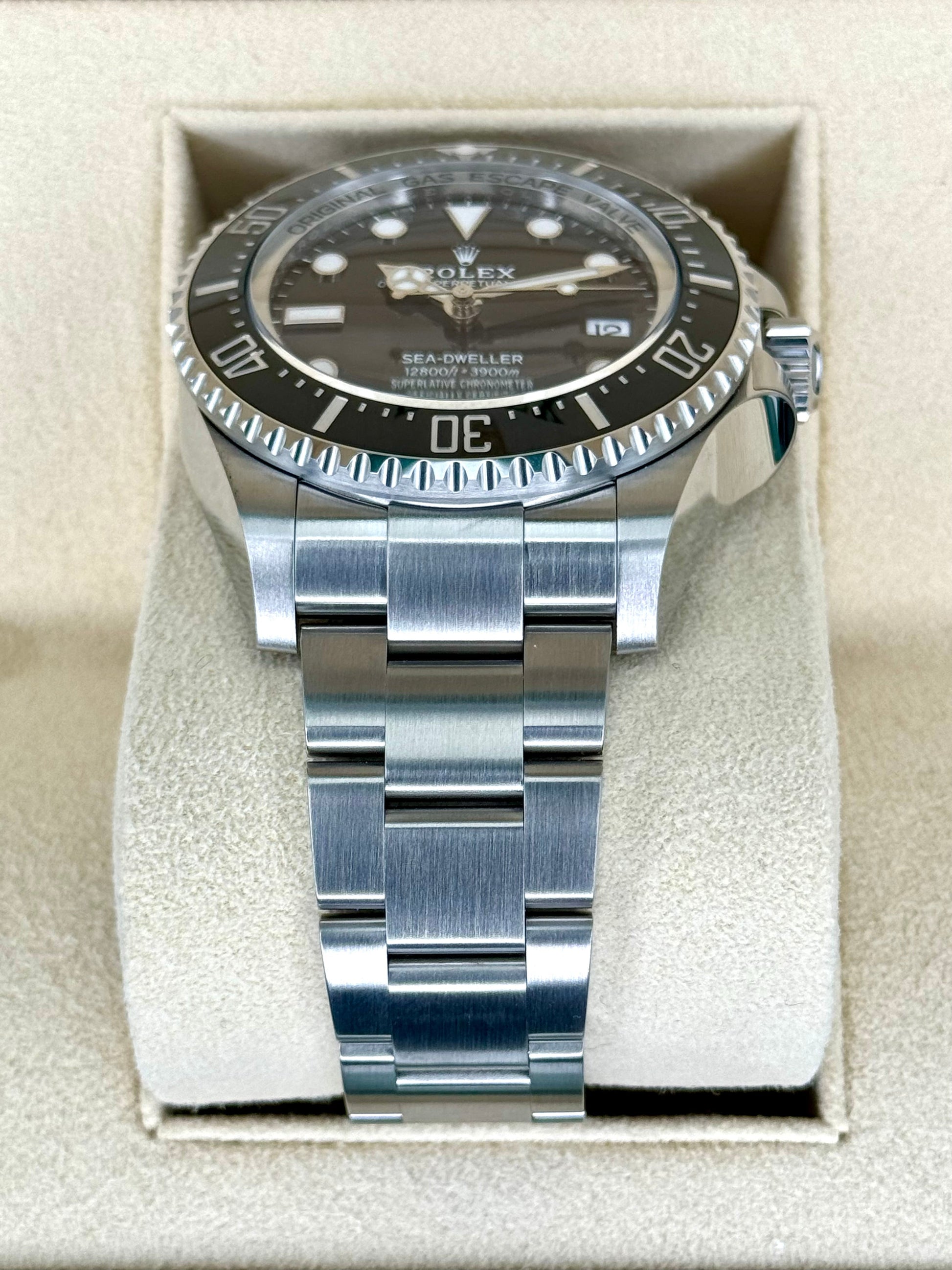 NEW 2023 Rolex Sea-Dweller Deepsea 44mm 136660 Stainless Steel Black Dial - MyWatchLLC