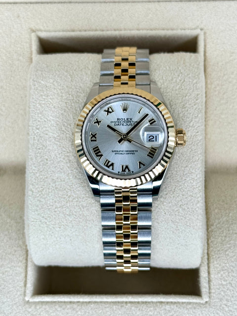 NEW 2025 Rolex Lady Datejust 28mm 279173 Two-Tone Jubilee Silver Dial
