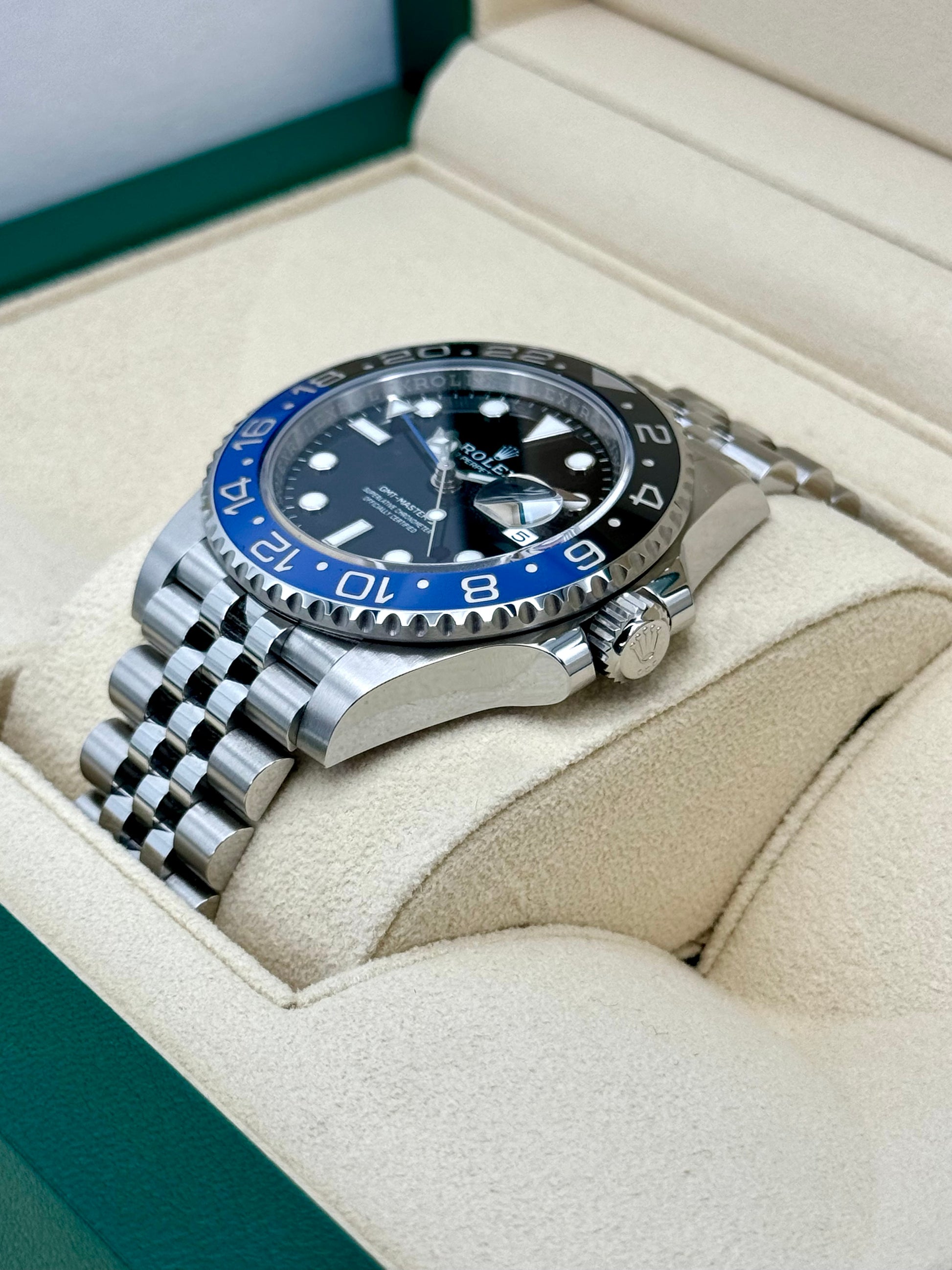 2024 Rolex GMT-Master II "Batgirl" 40mm 126710BLNR Jubilee Black Dial - MyWatchLLC