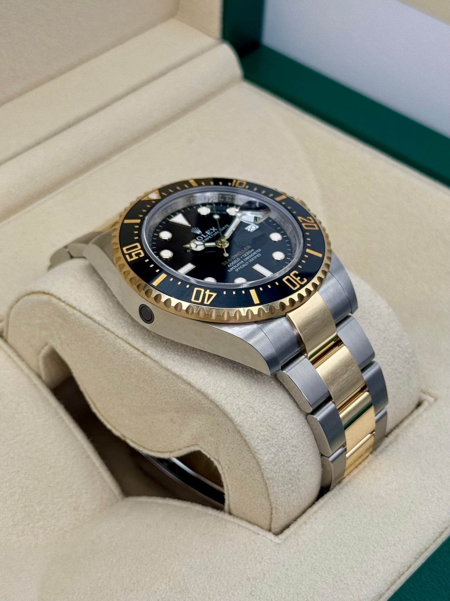 New 2024 Rolex Sea-Dweller 43mm 126603 Two-Tone Black Dial - MyWatchLLC