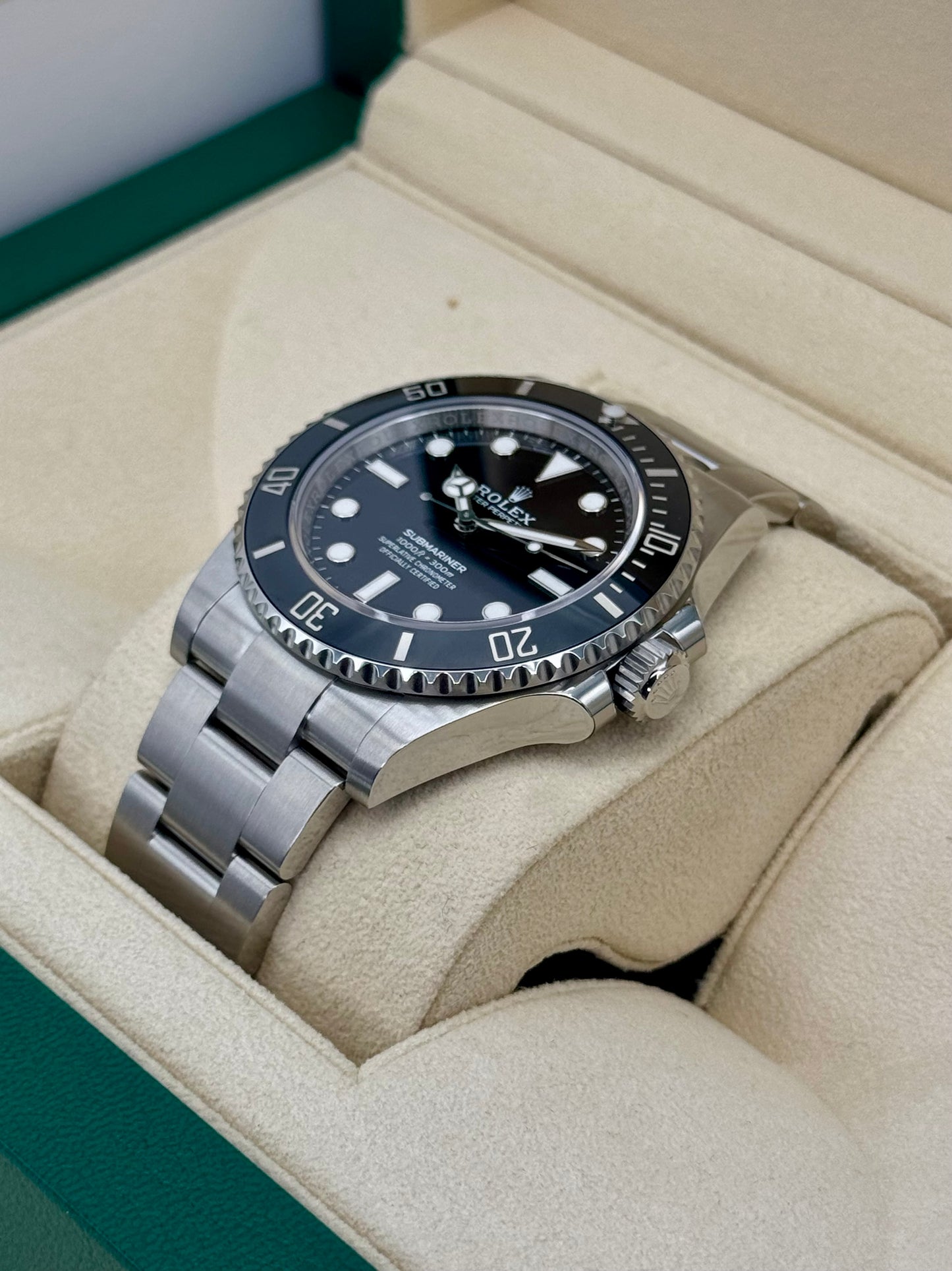 NEW 2025 Rolex Submariner 41mm 124060 Stainless Steel Black Dial